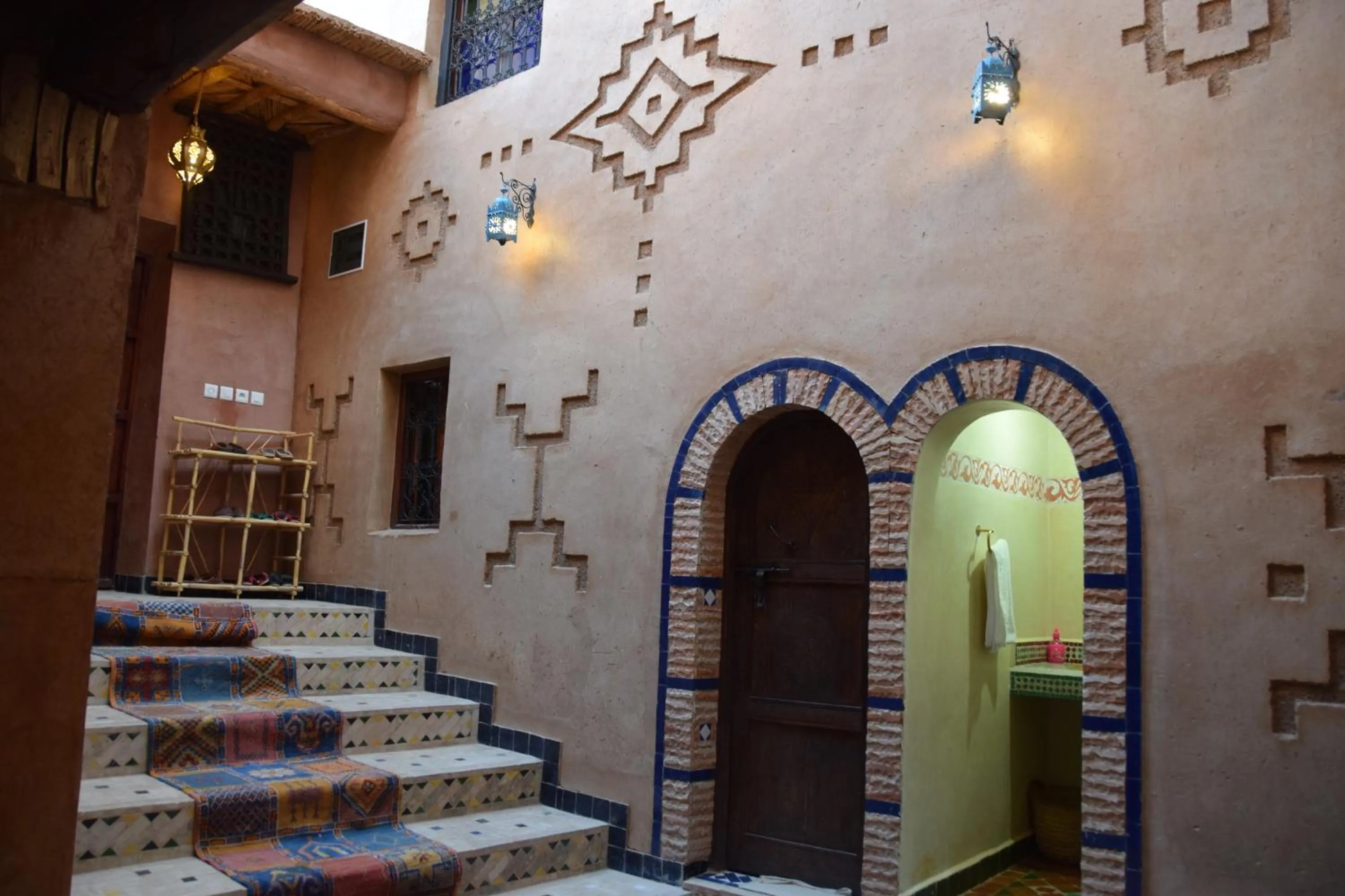 Facade/entrance in Kasbah Assafar
