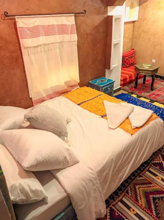 Bed in Kasbah Assafar