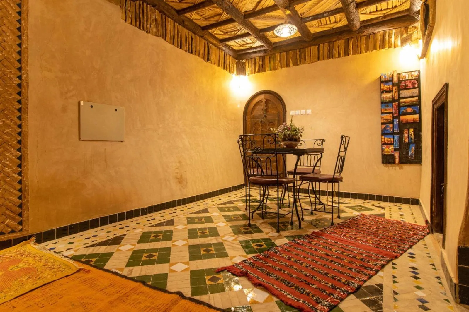 Seating area in Kasbah Assafar