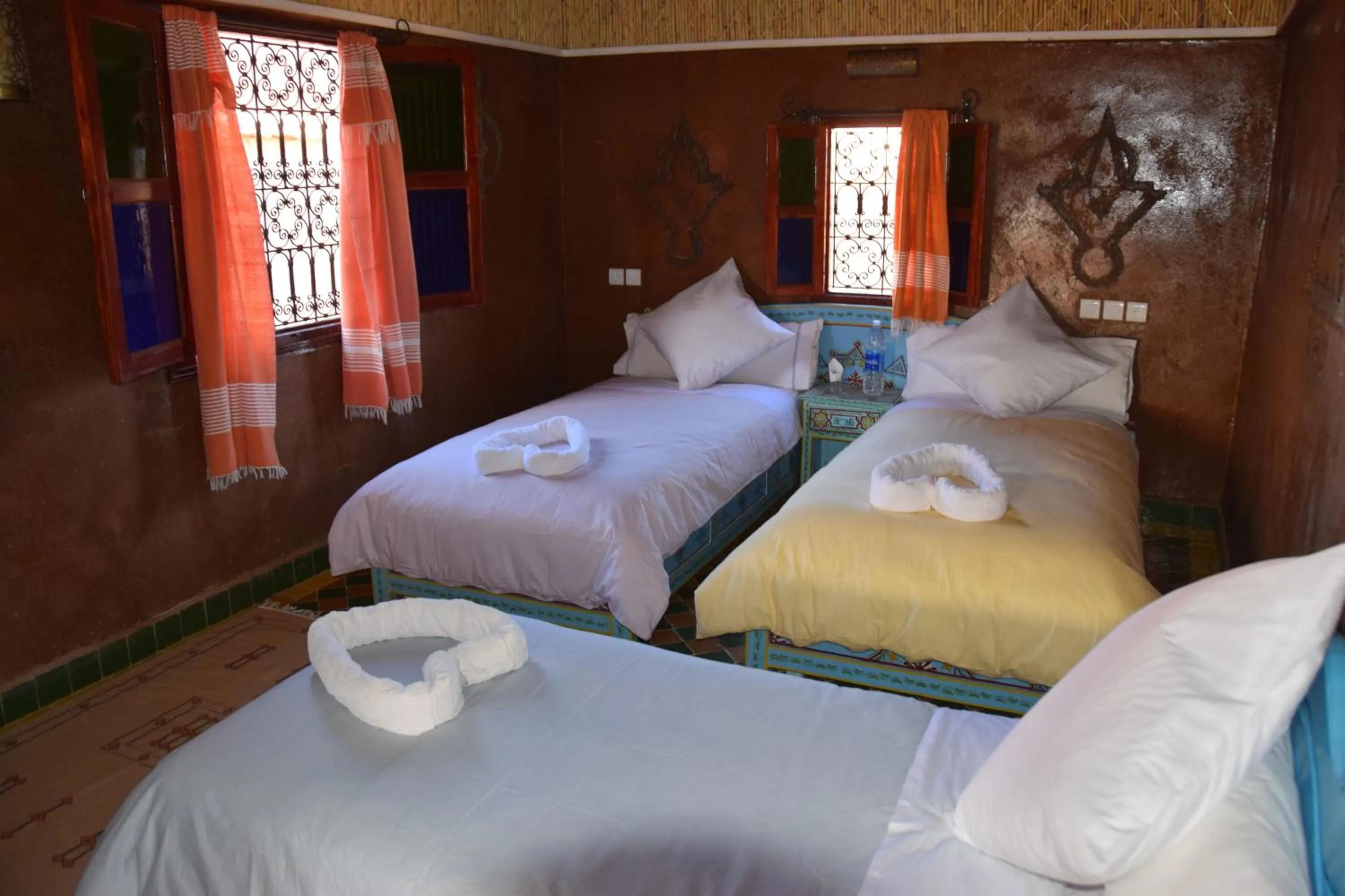 Bed in Kasbah Assafar