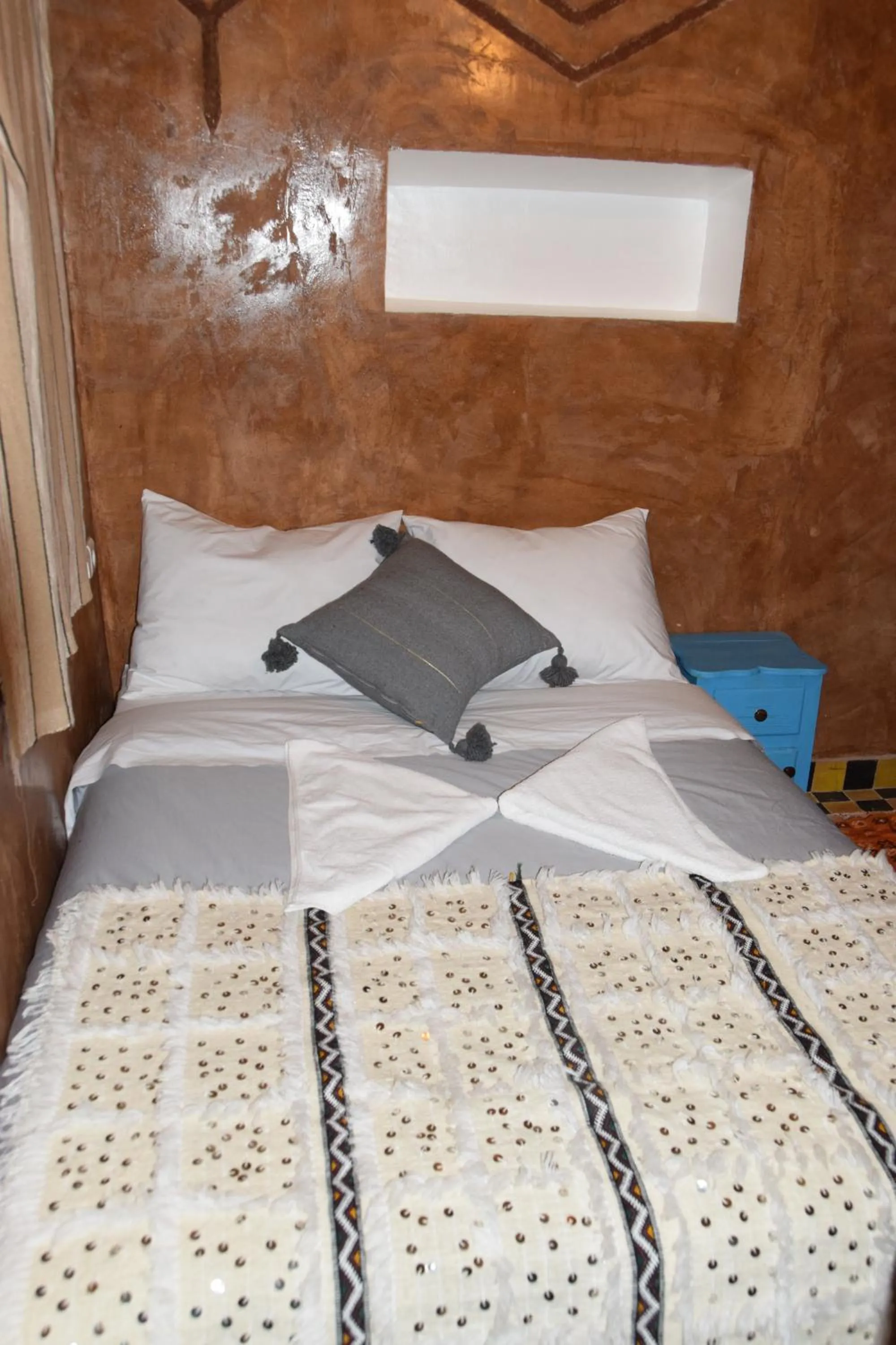Bed in Kasbah Assafar
