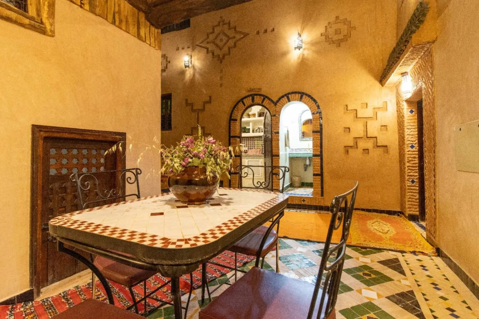 Patio in Kasbah Assafar