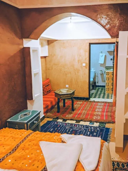 Bed in Kasbah Assafar