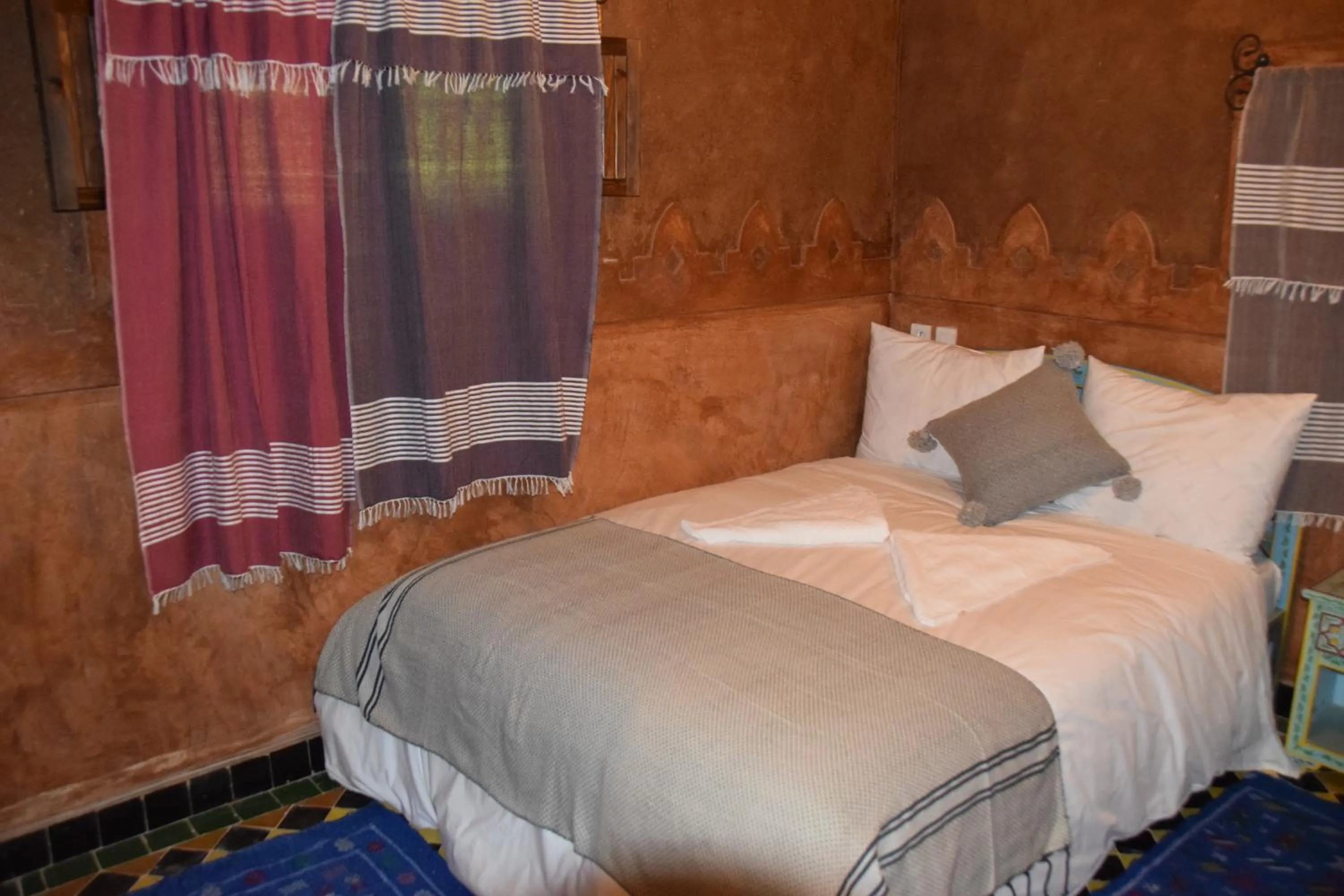 Bed in Kasbah Assafar