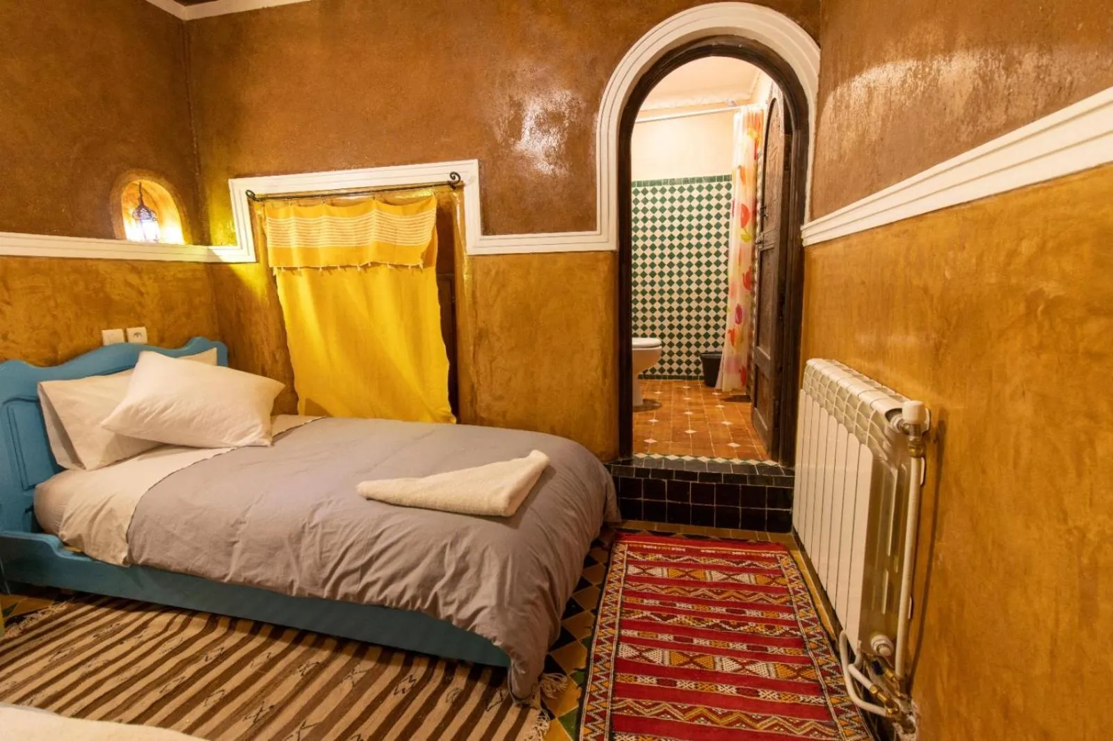 Bed in Kasbah Assafar