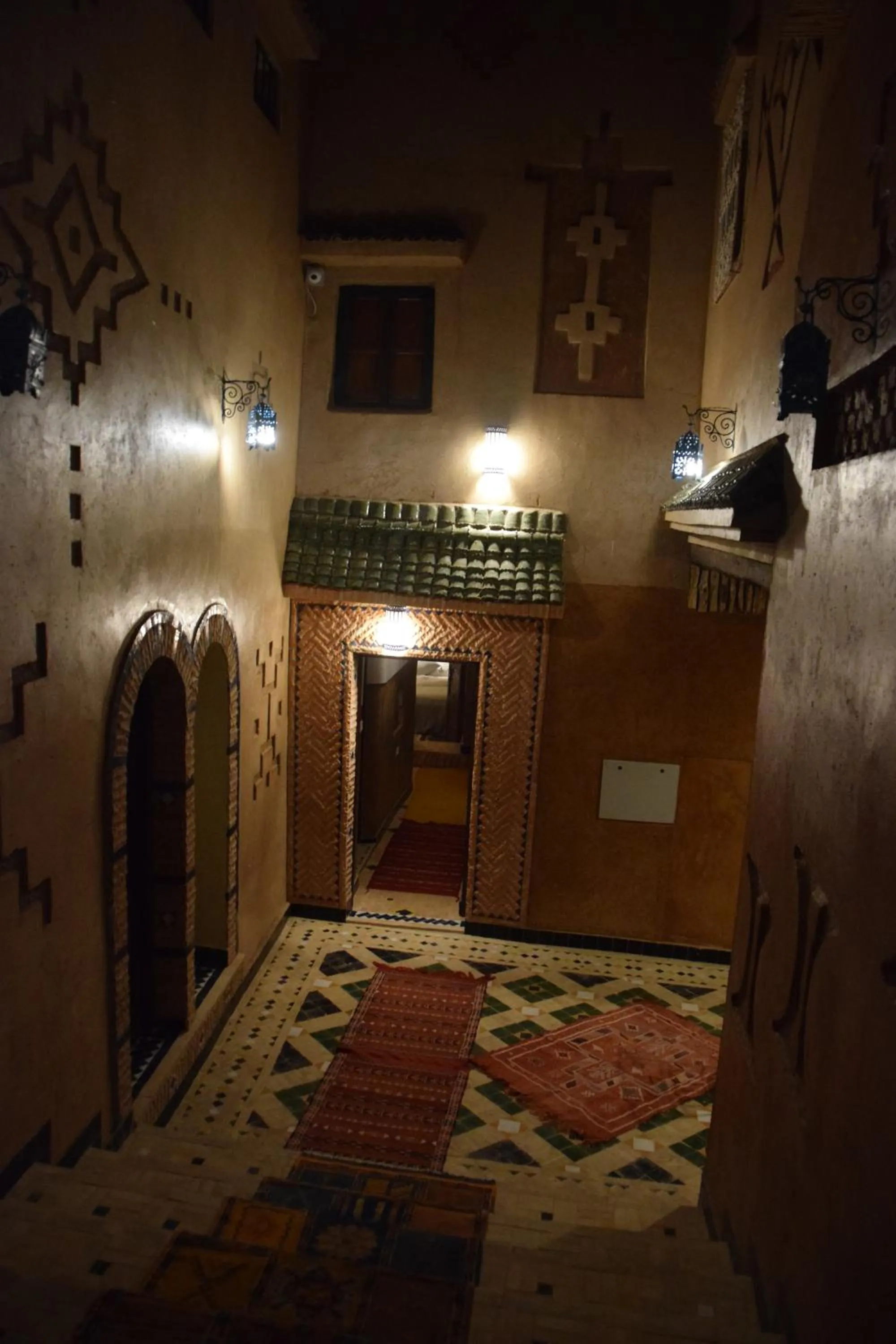 Facade/entrance in Kasbah Assafar