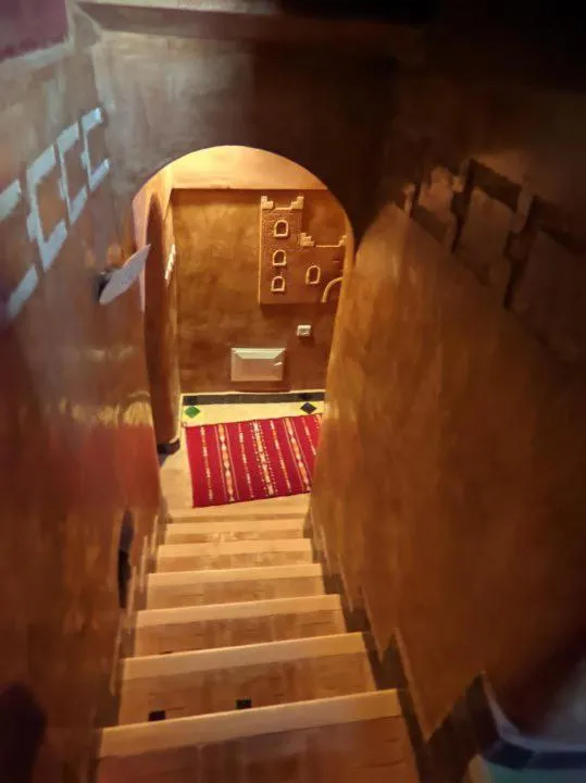 Decorative detail in Kasbah Assafar