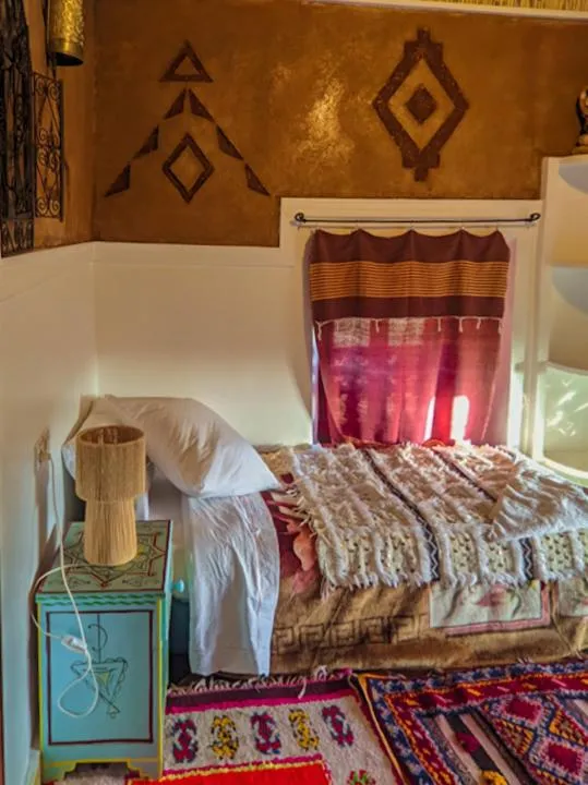 Bed in Kasbah Assafar