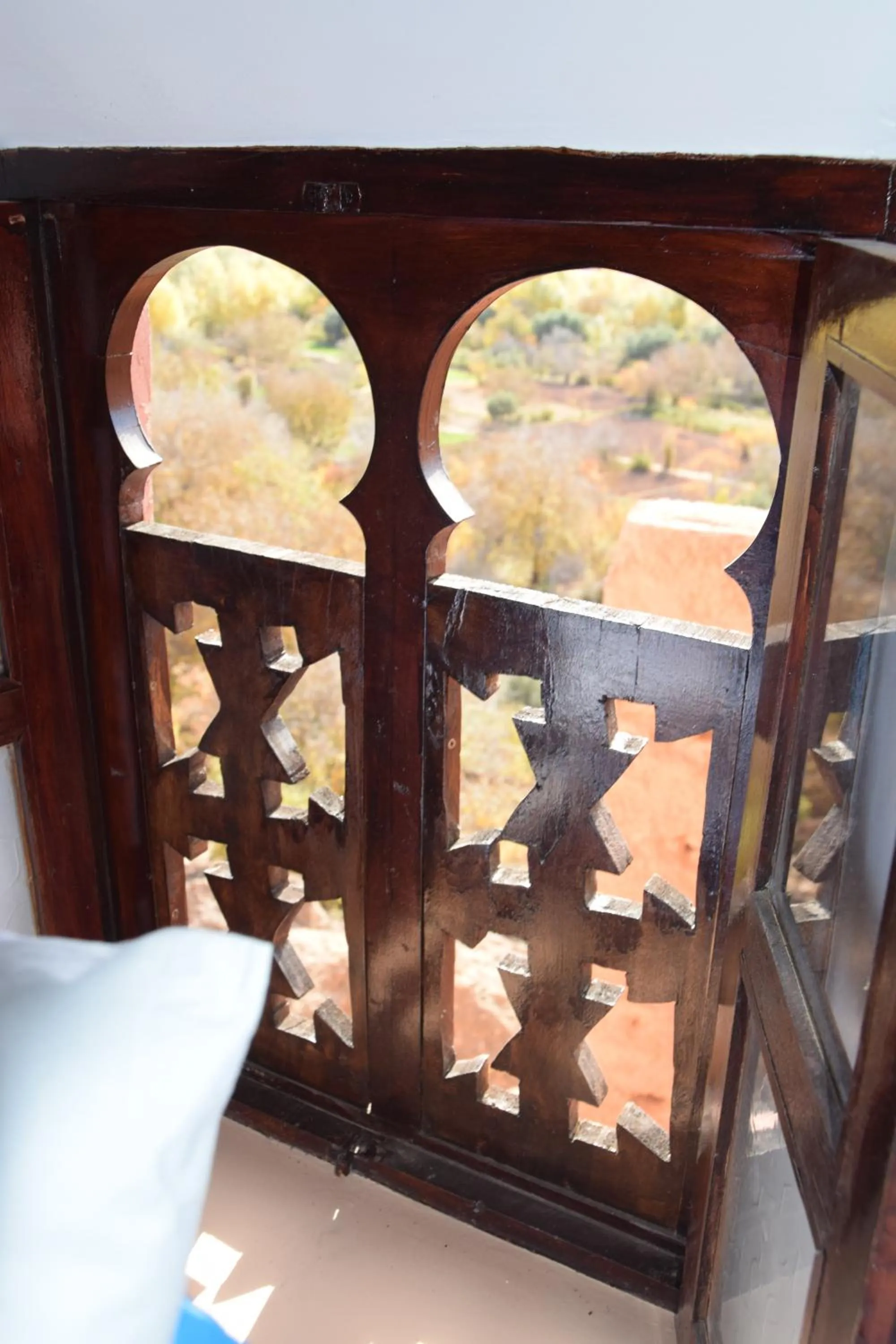 Garden view, Bed in Kasbah Assafar