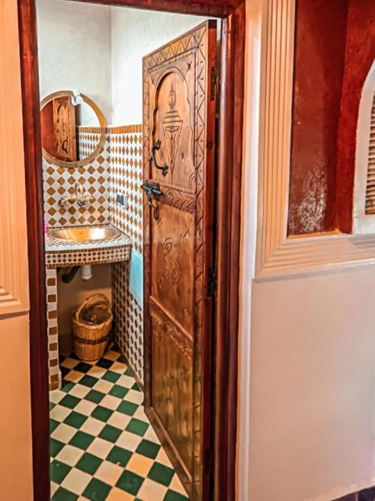 Bathroom in Kasbah Assafar