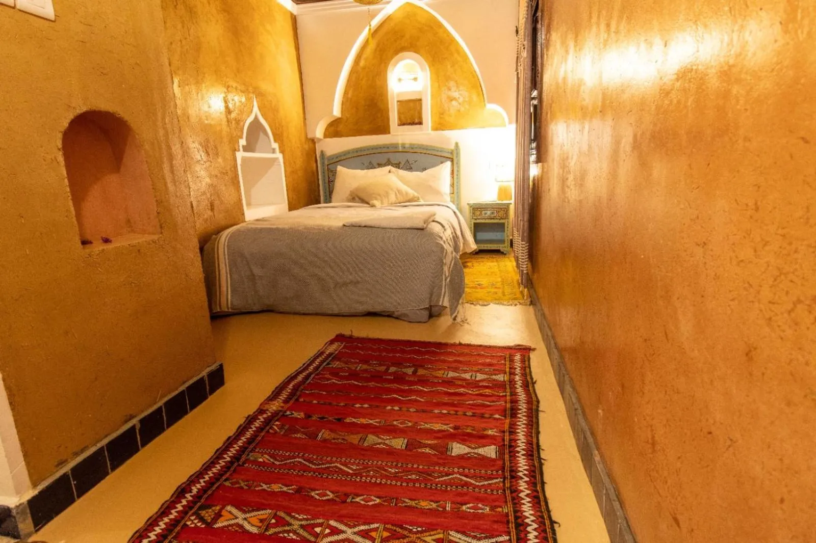 Bed in Kasbah Assafar