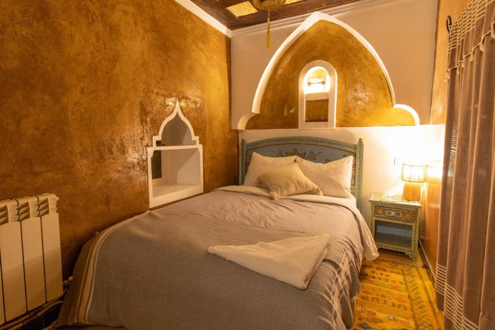 Bed in Kasbah Assafar