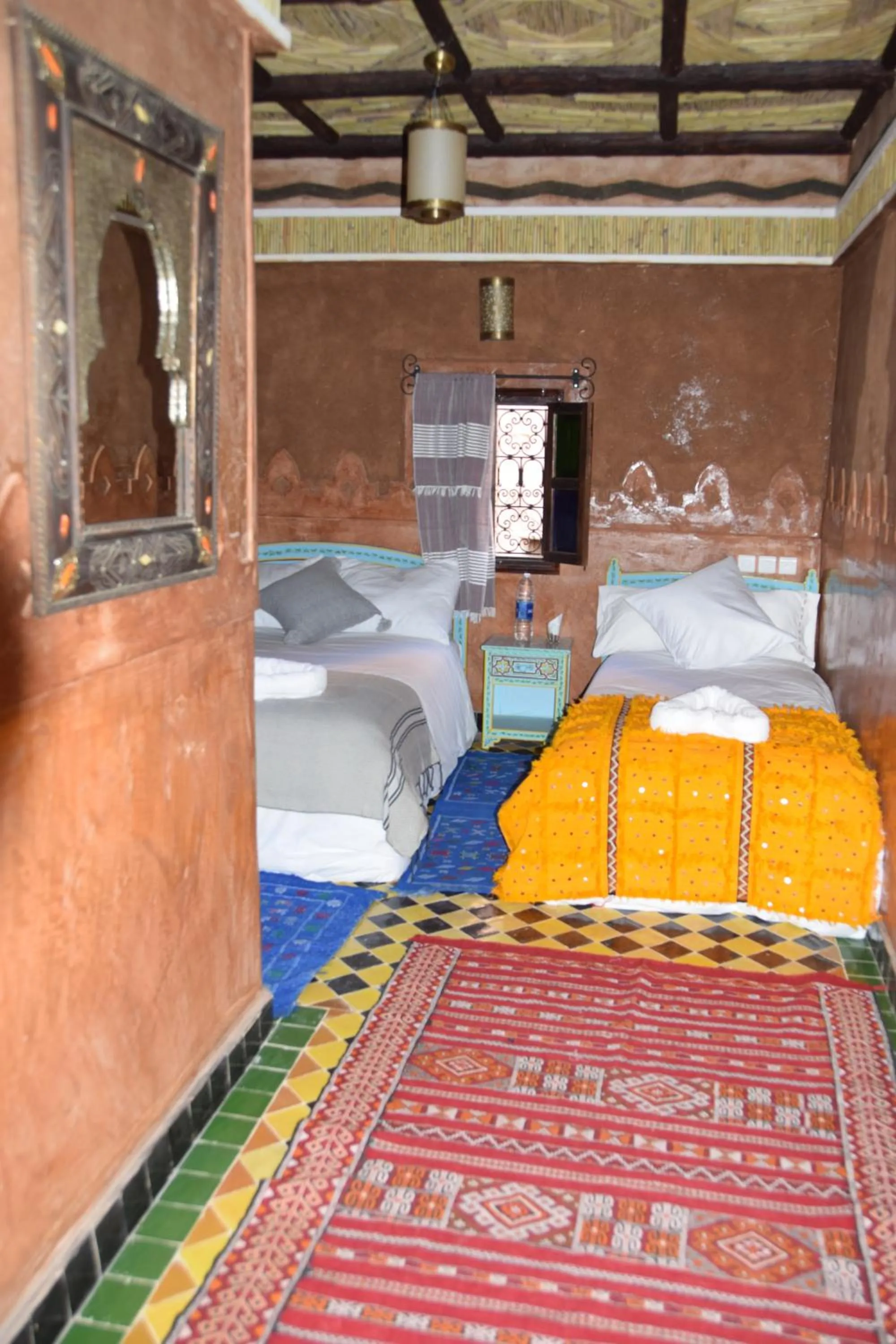Bed in Kasbah Assafar