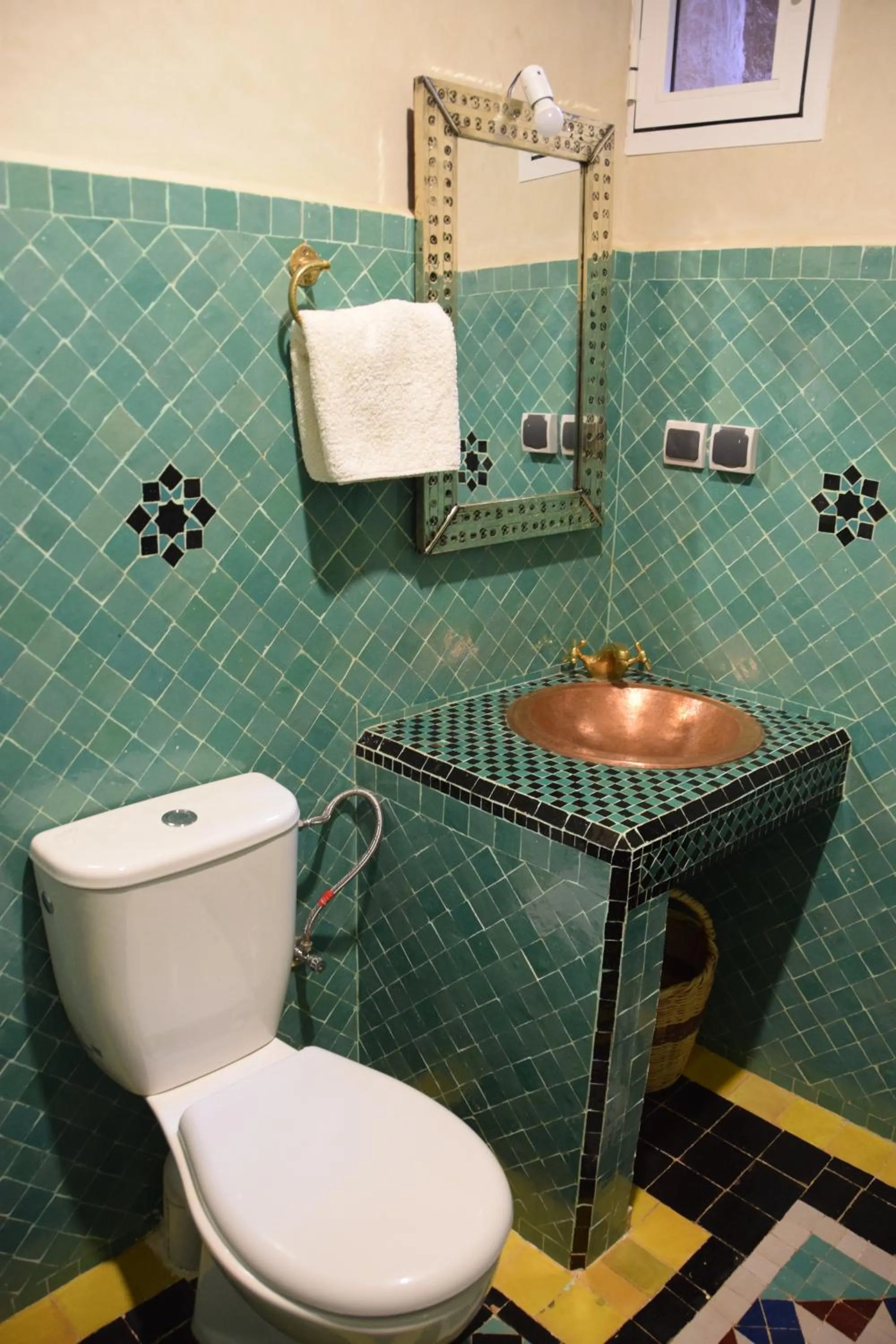 Shower in Kasbah Assafar