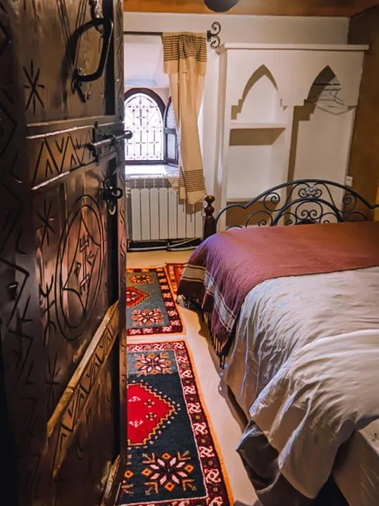 Bed in Kasbah Assafar