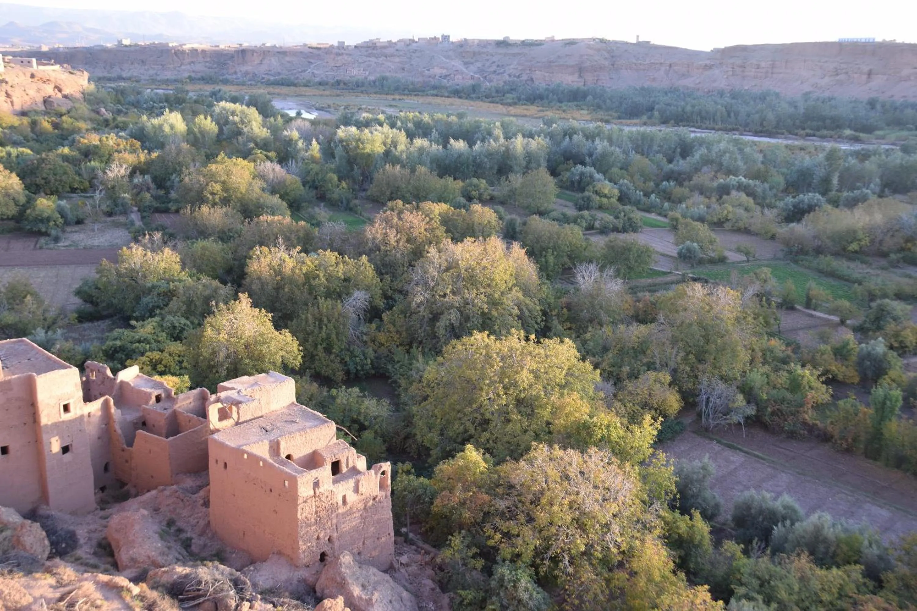 Natural landscape in Kasbah Assafar