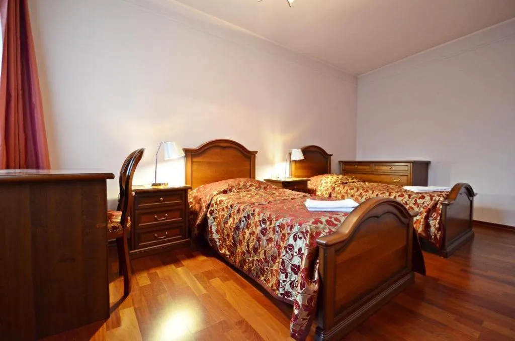 Bed in Pensjonat Nad Rzeką