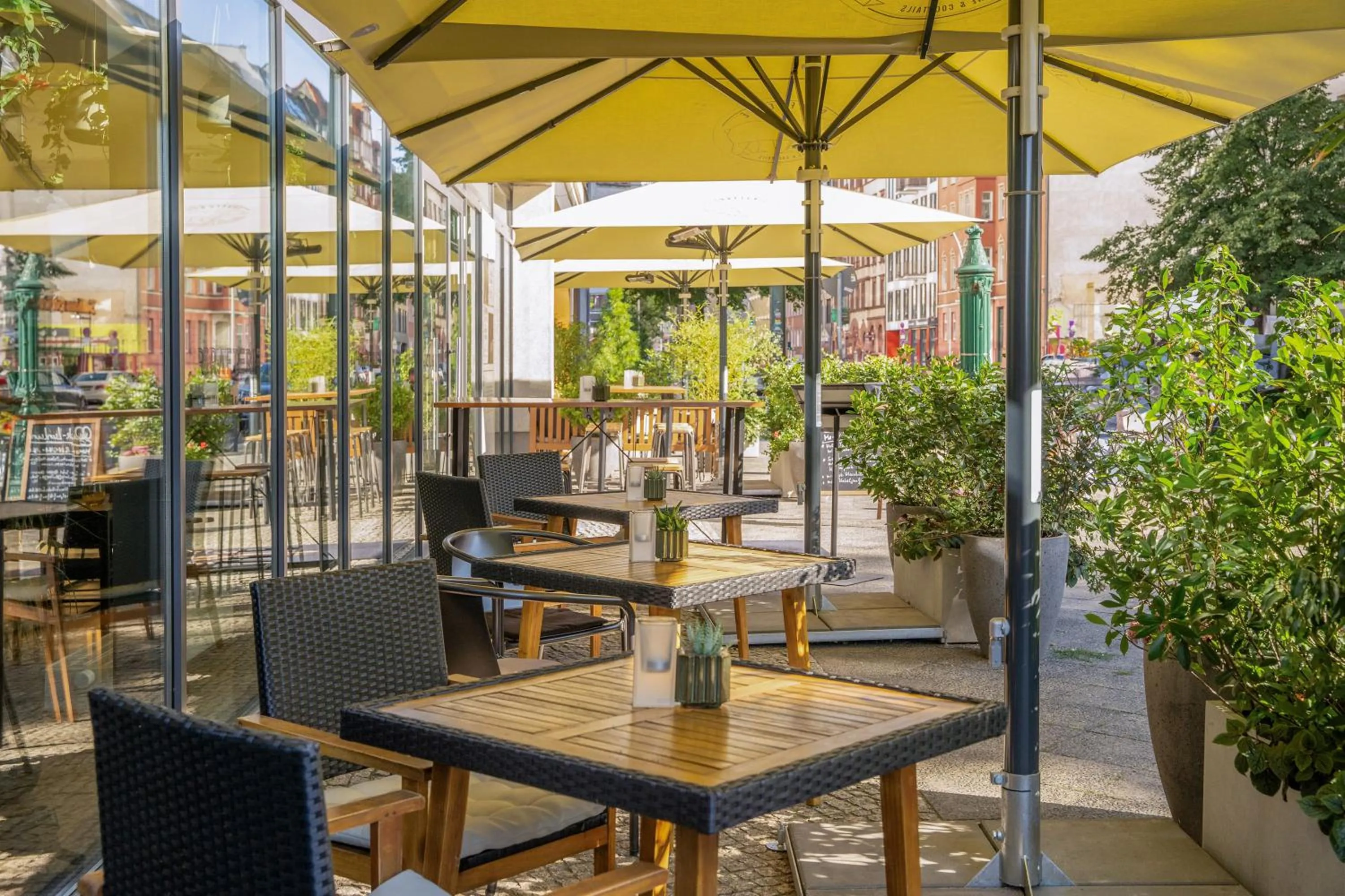 Patio in INNSiDE by Meliá Berlin Mitte