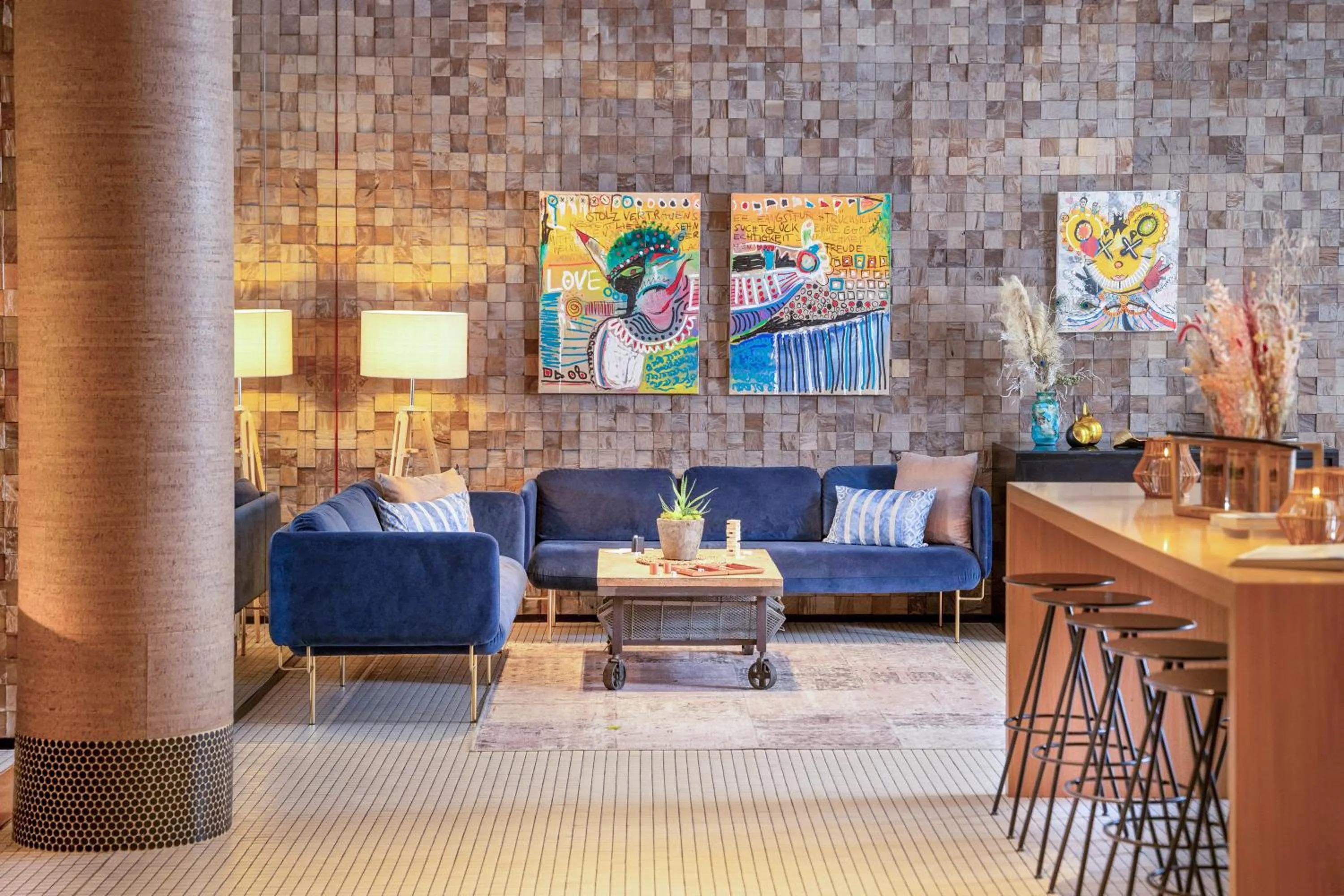 Living room in INNSiDE by Meliá Berlin Mitte