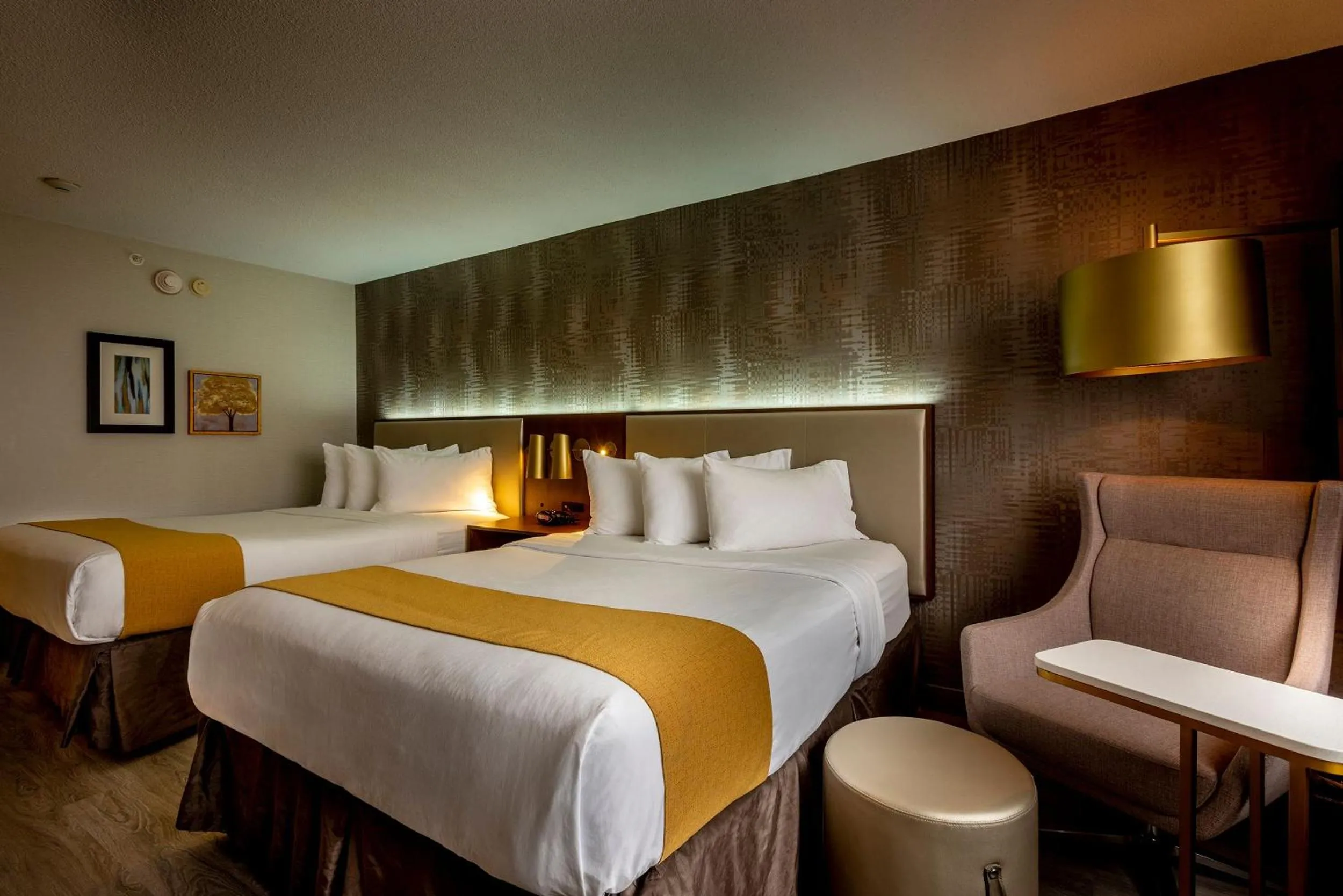 Bed in Atlantica Hotel Halifax