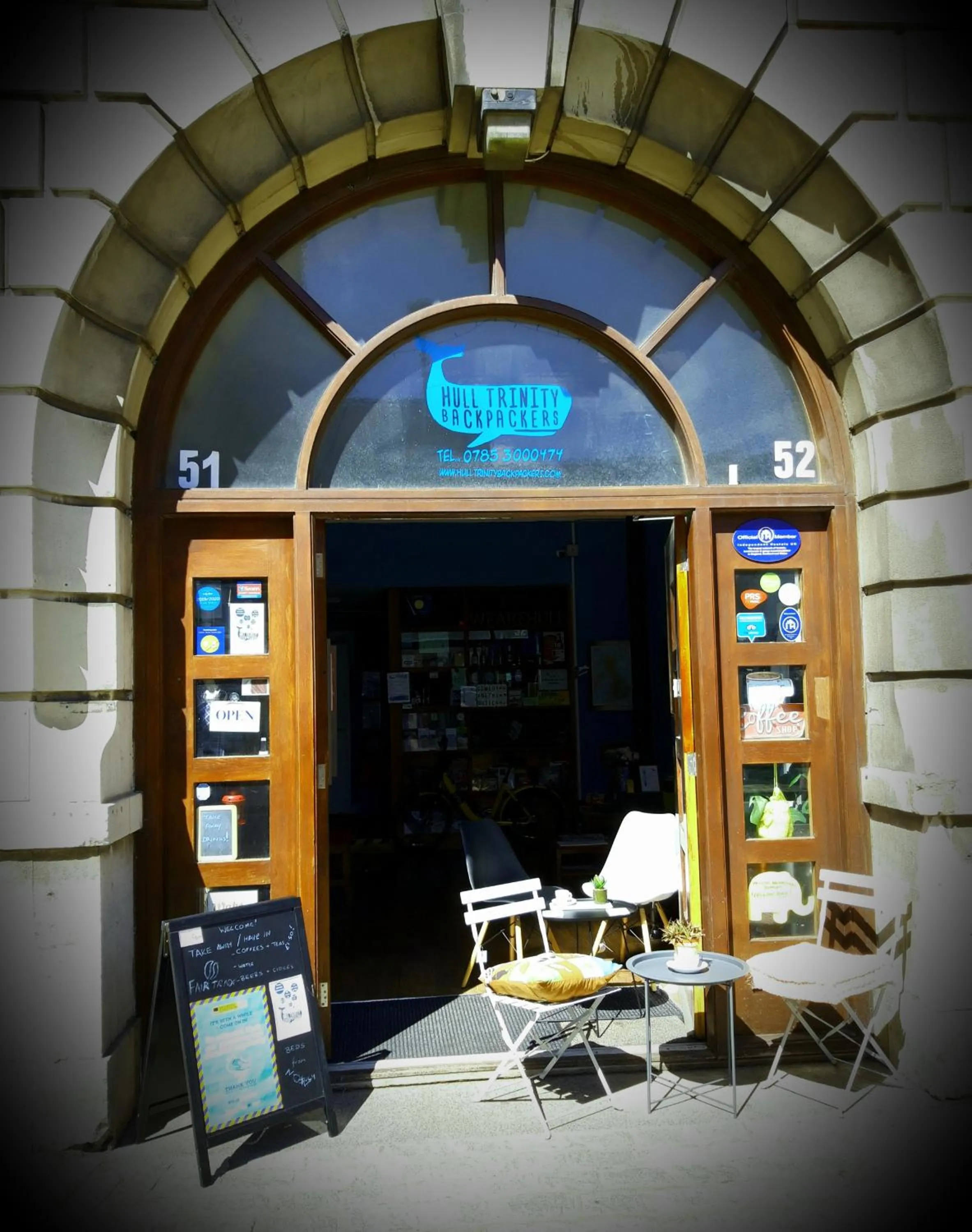 Property building in Hull Trinity Backpackers