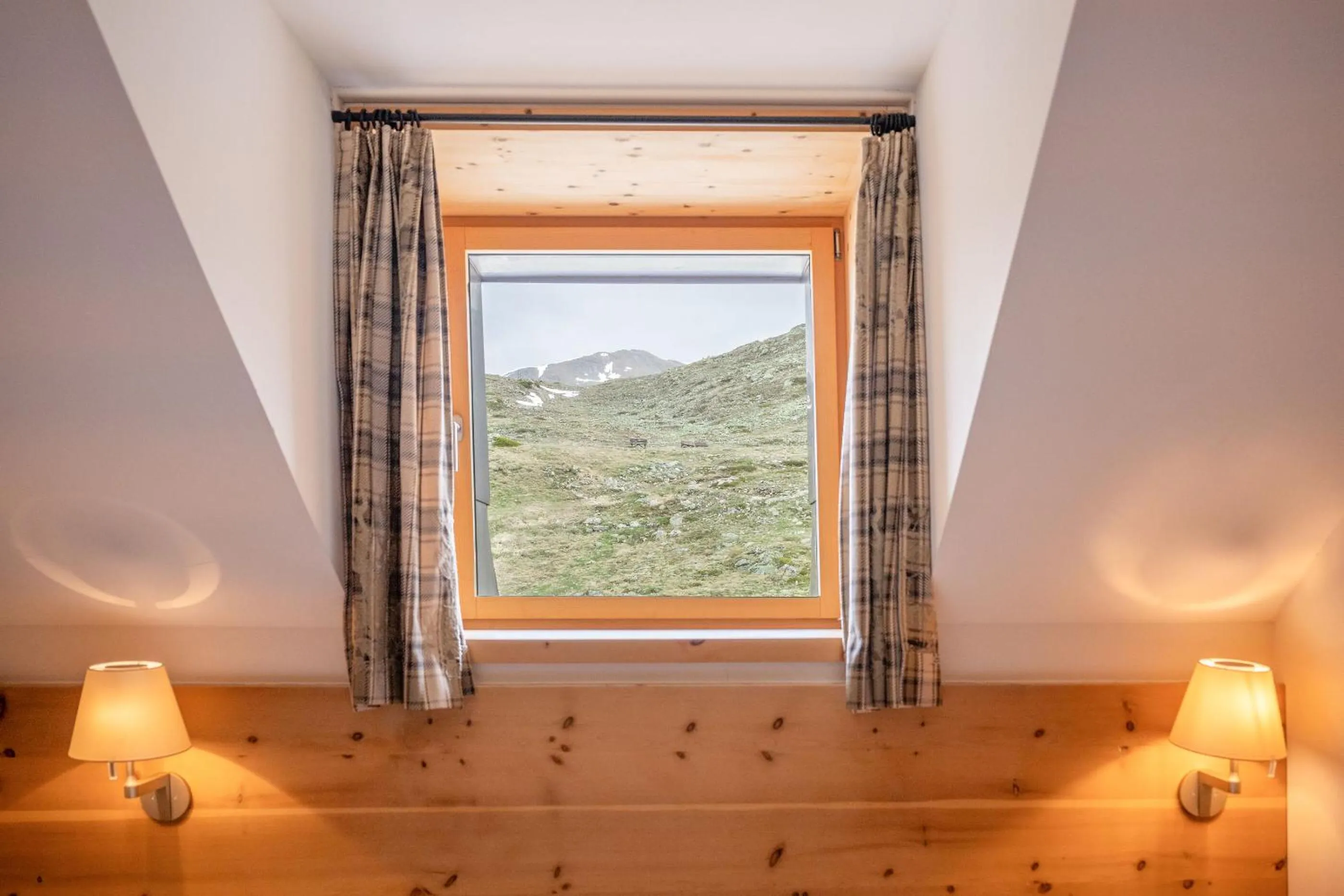 View (from property/room) in Romantik Hotel Muottas Muragl