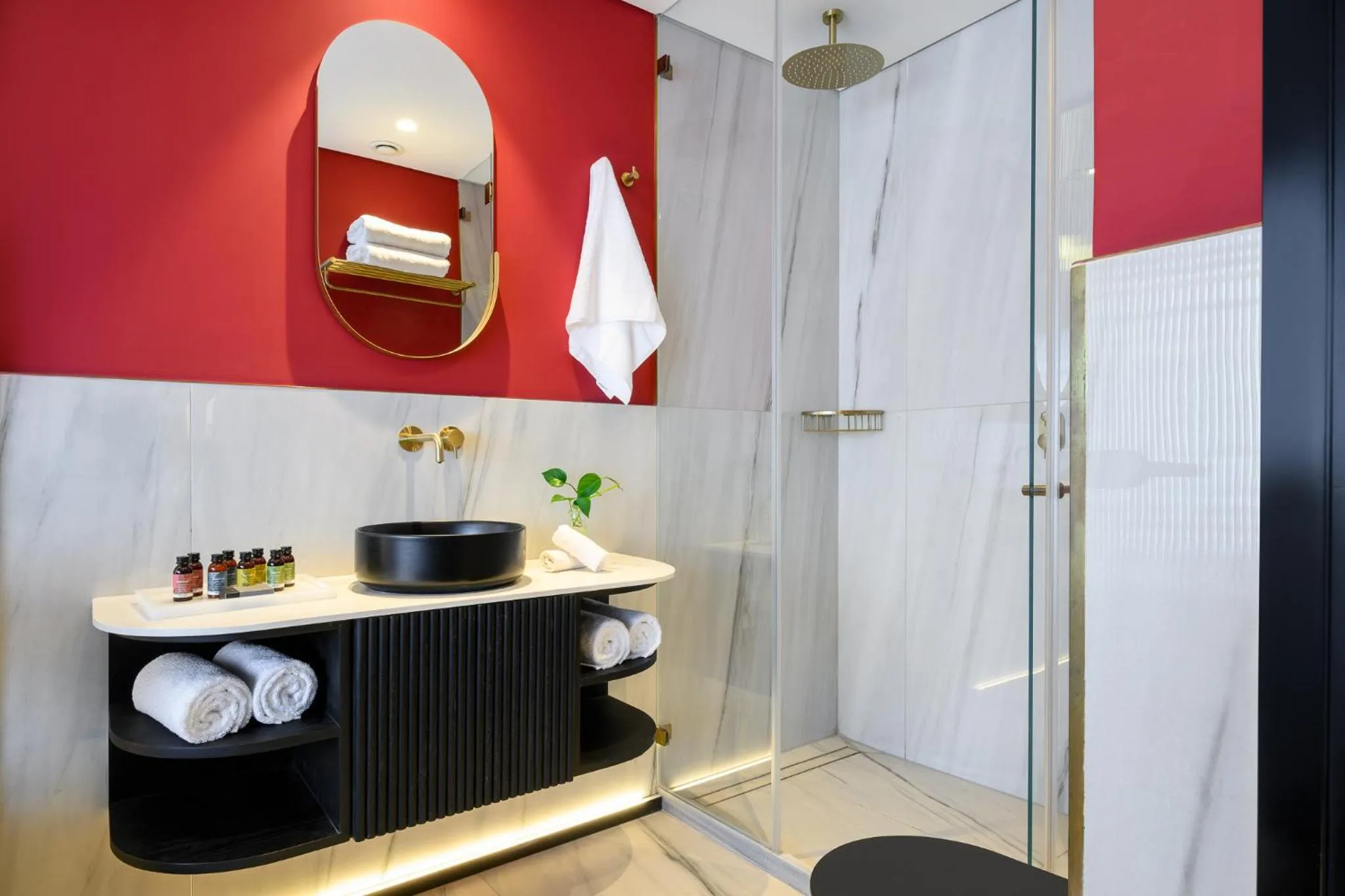 Bathroom in Hotel Gilgal