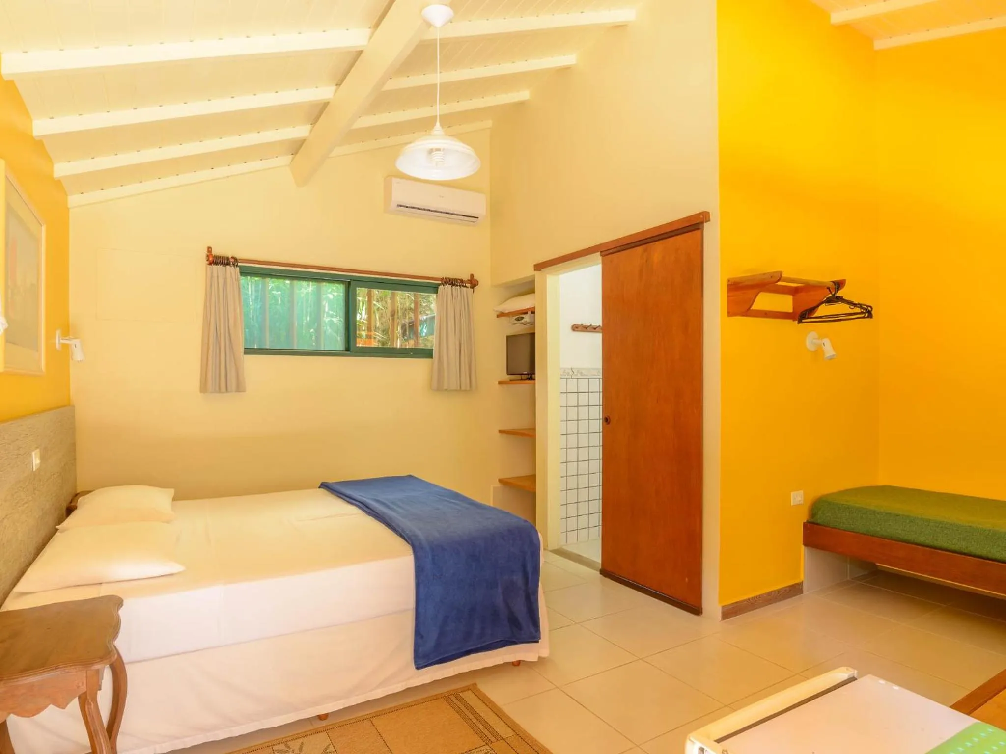 Bed in Pousada Ecoilha