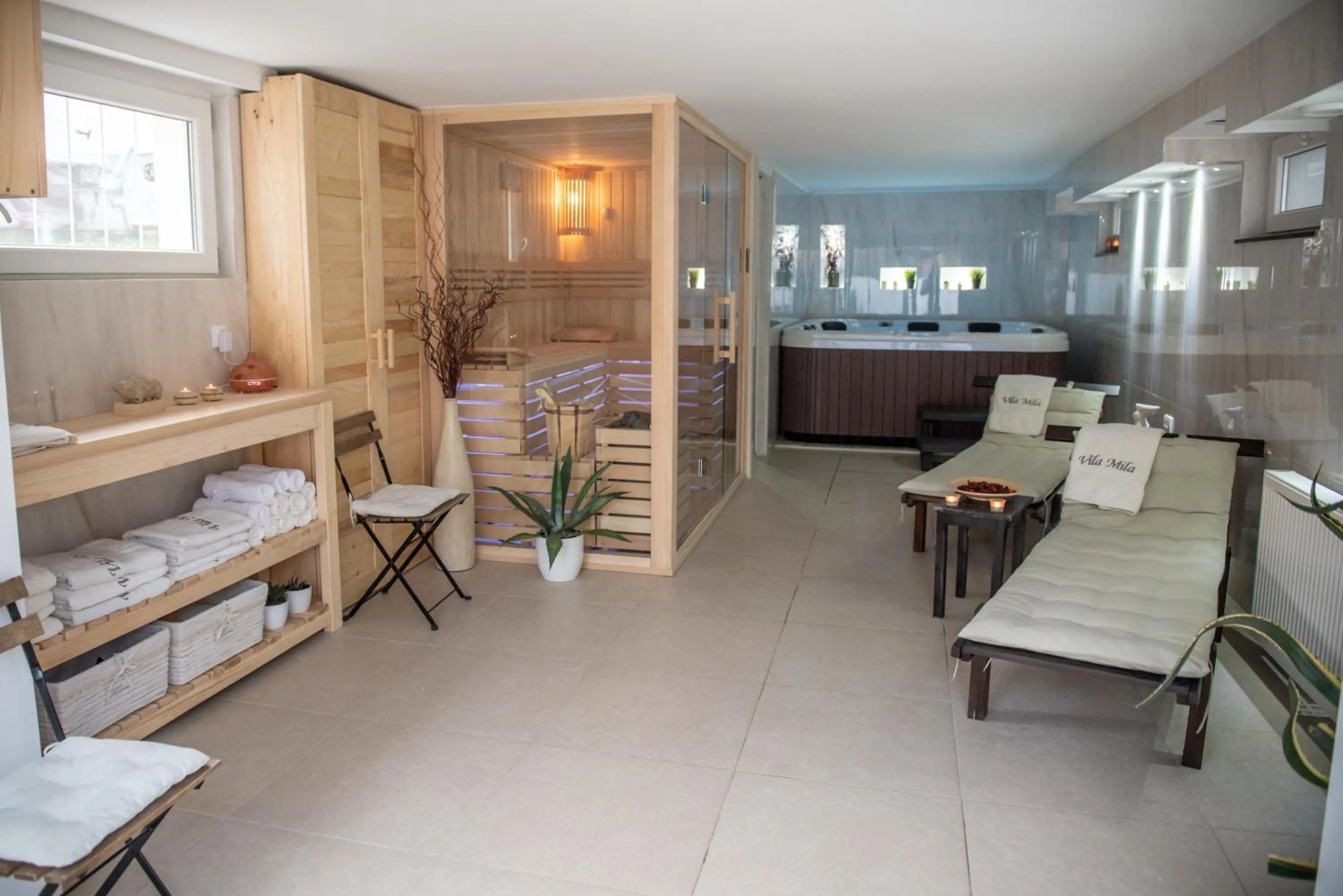 Spa and wellness centre/facilities in Vila Mila