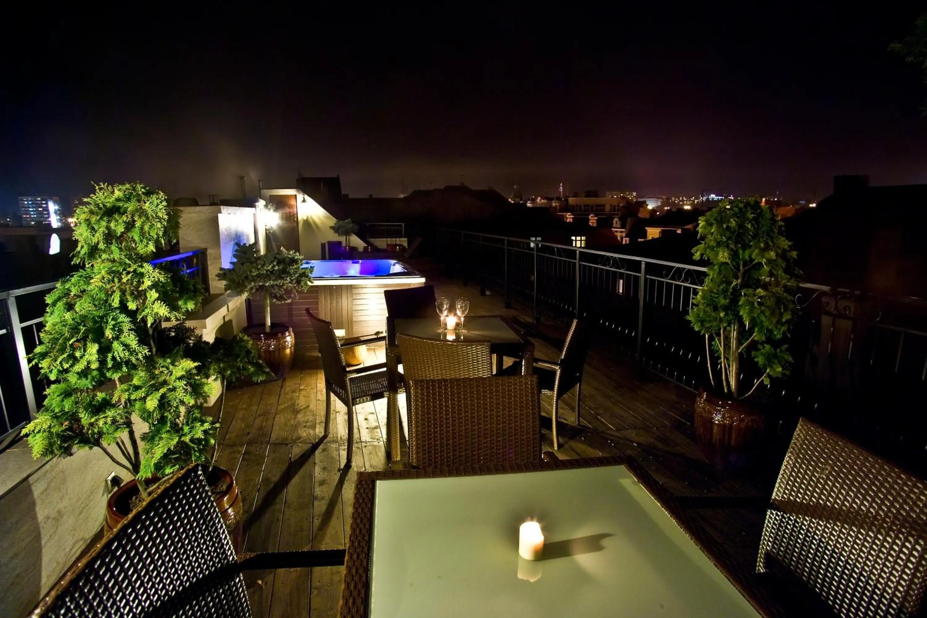 Balcony/Terrace in Apartamenty Chleb i Wino Toruń