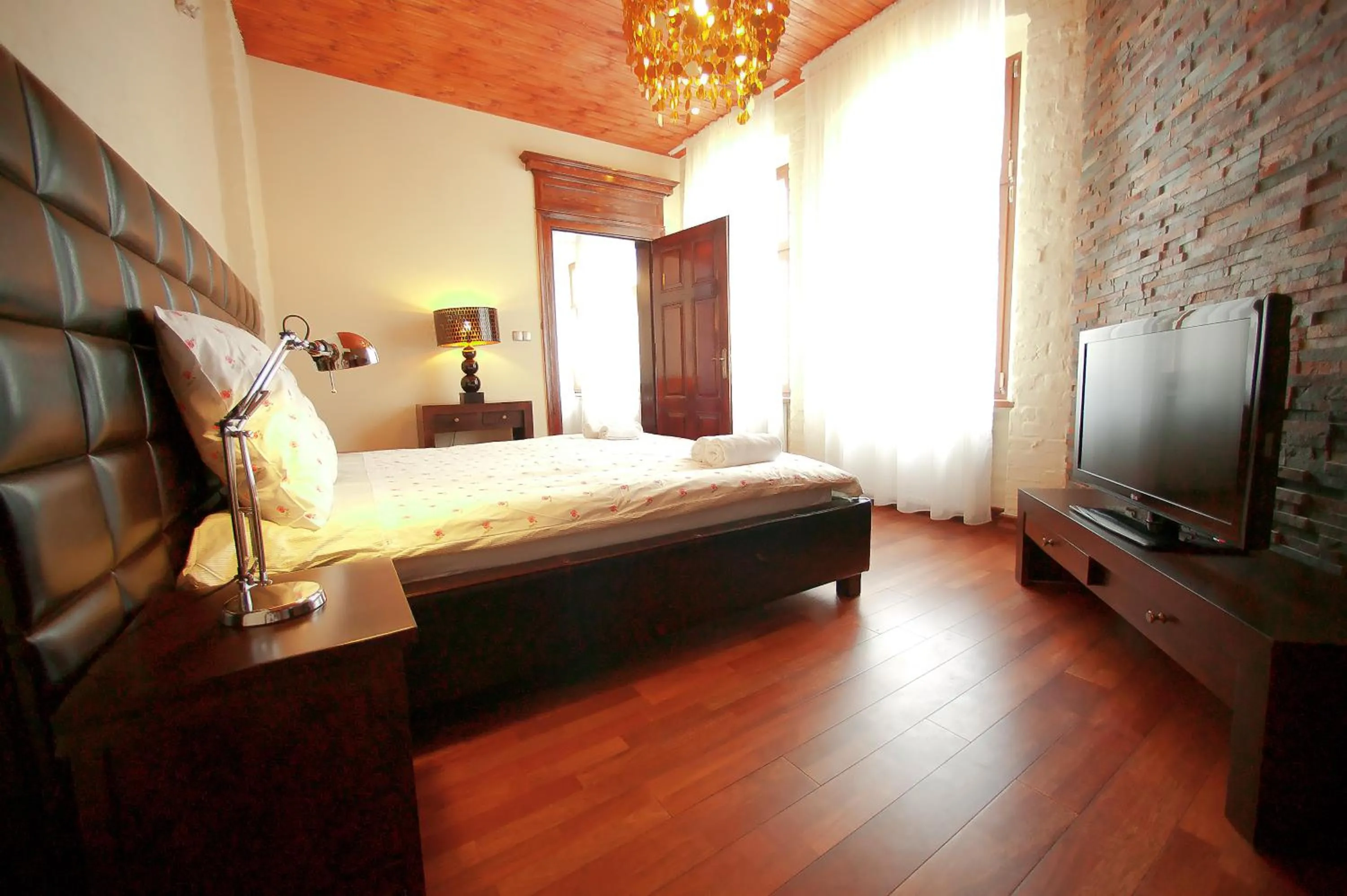 Bed in Apartamenty Chleb i Wino Toruń