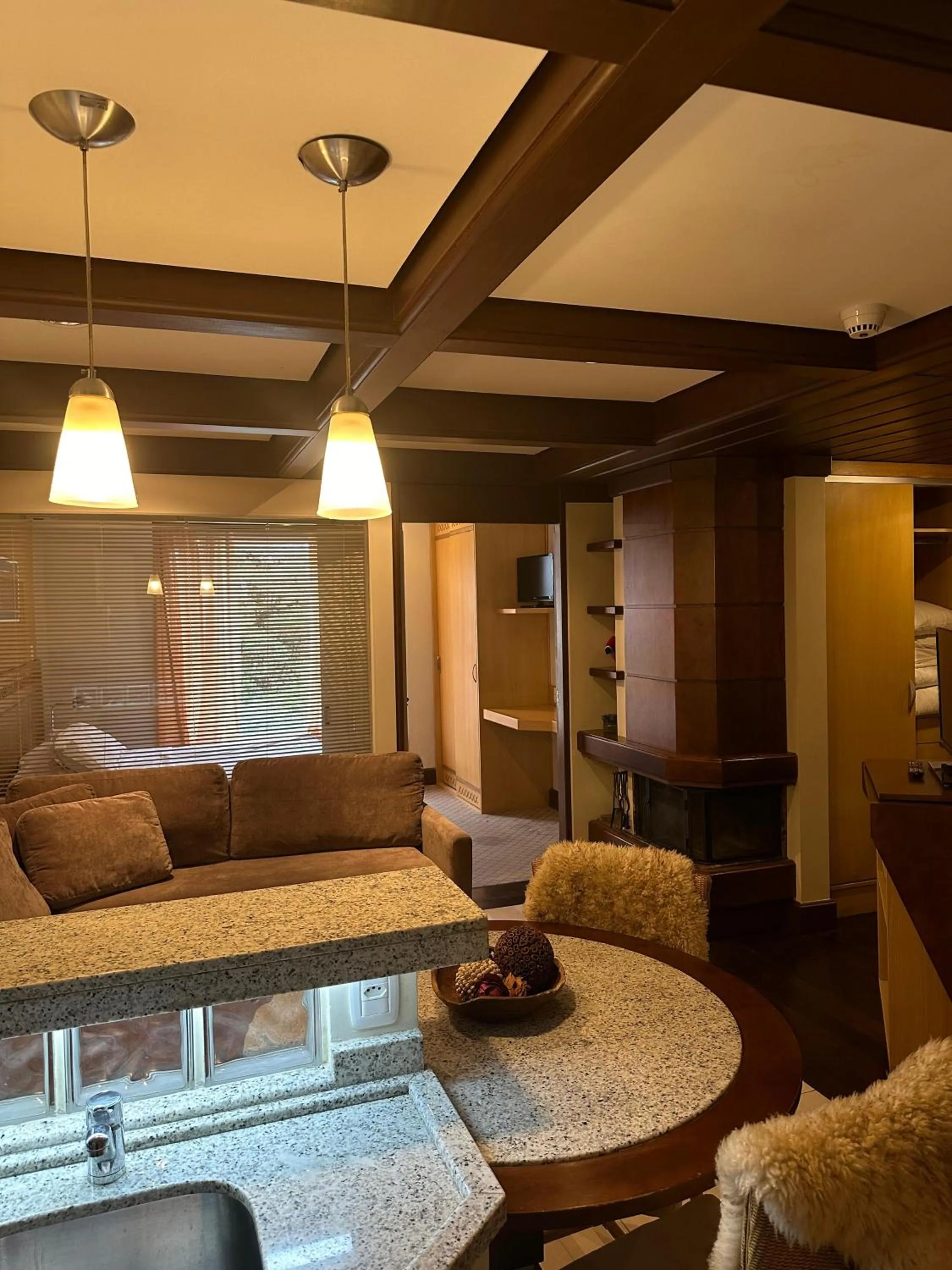 Living room in Flat Luxo Mountain Village