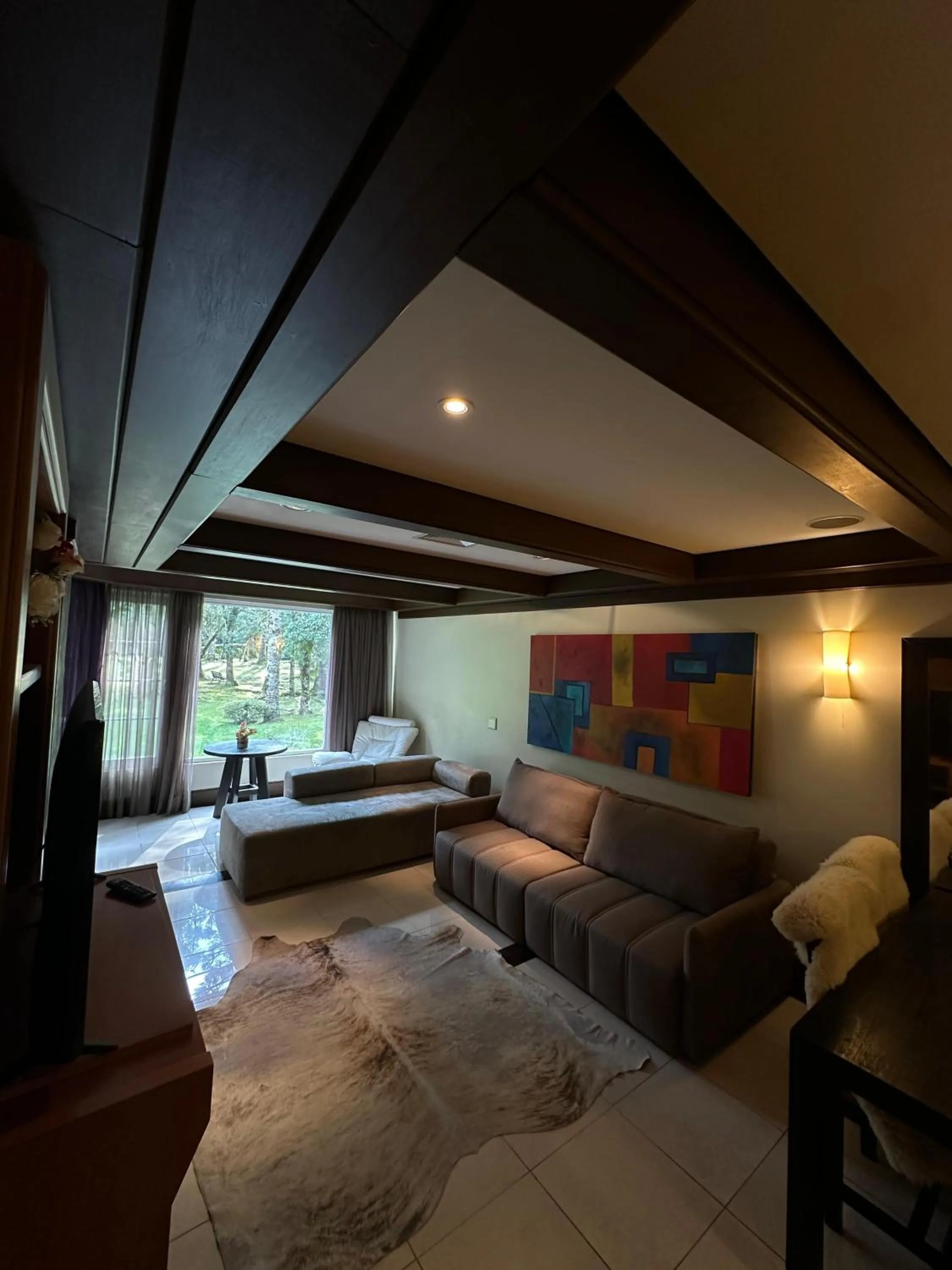 Living room in Flat Luxo Mountain Village