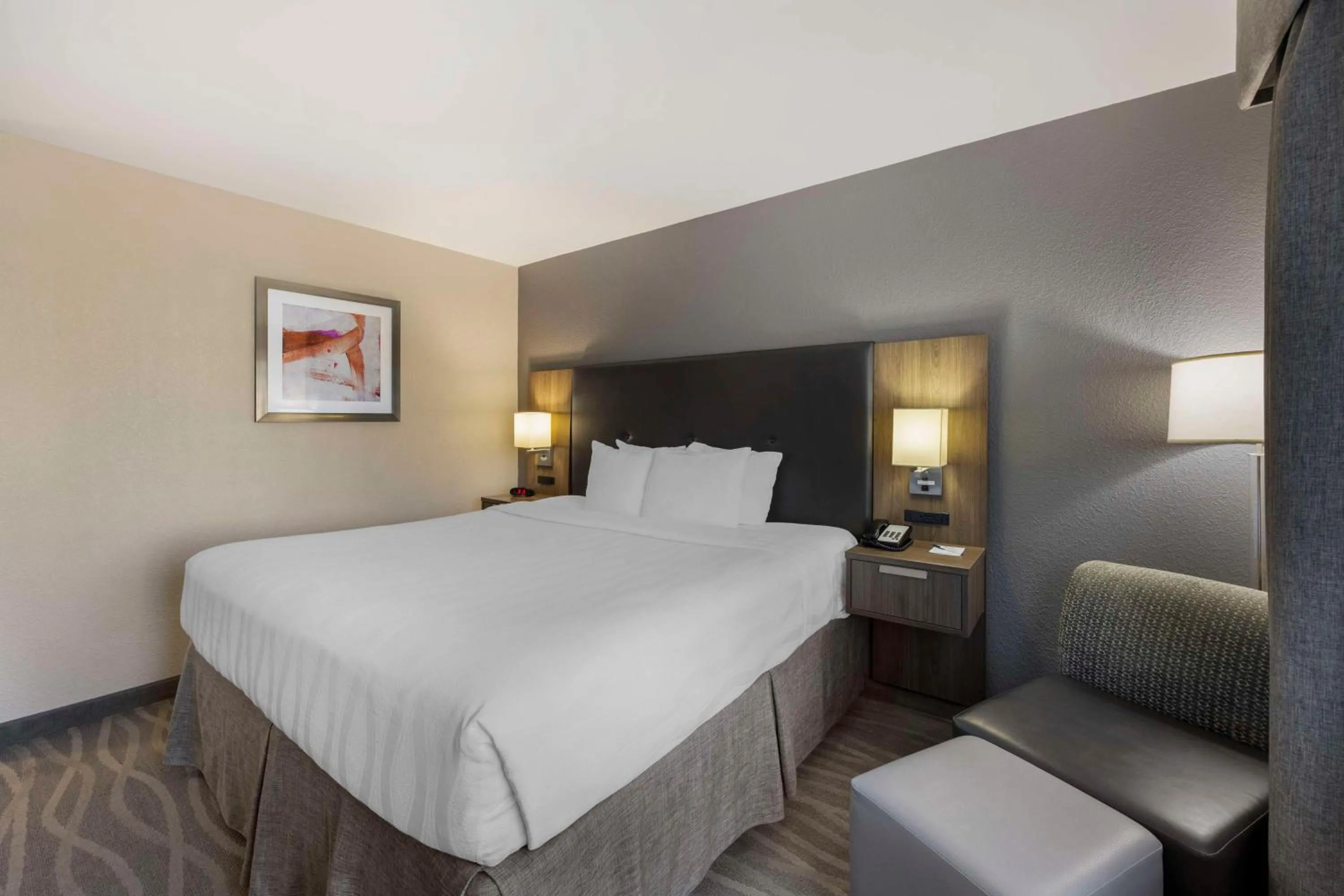 Bedroom, Bed in Best Western Plus Nashville Airport Hotel - BNA