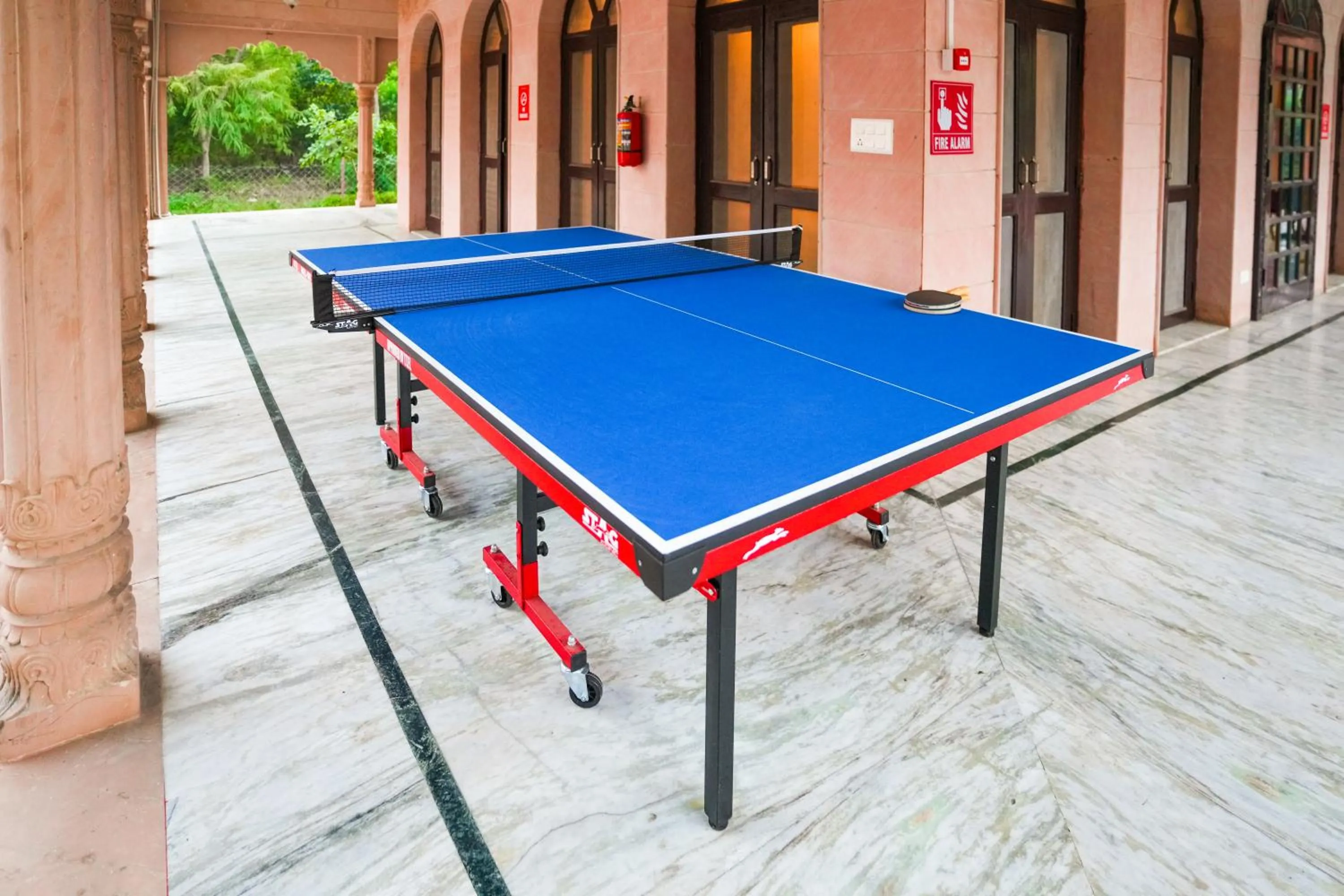 Table tennis in Club Mahindra Bharatpur