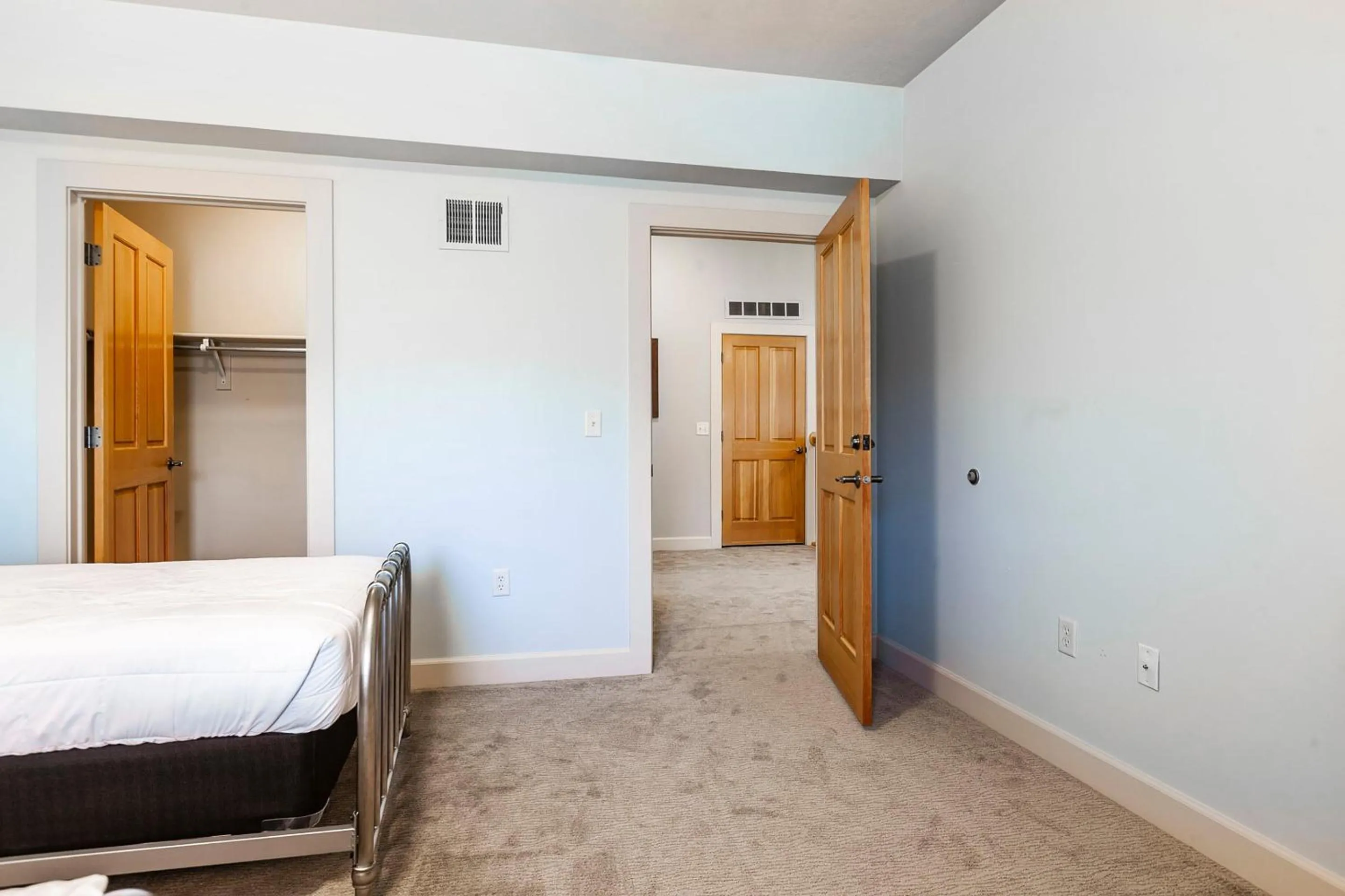 Bedroom, Bed in Crestview Condominiums by All Seasons Resort Lodging