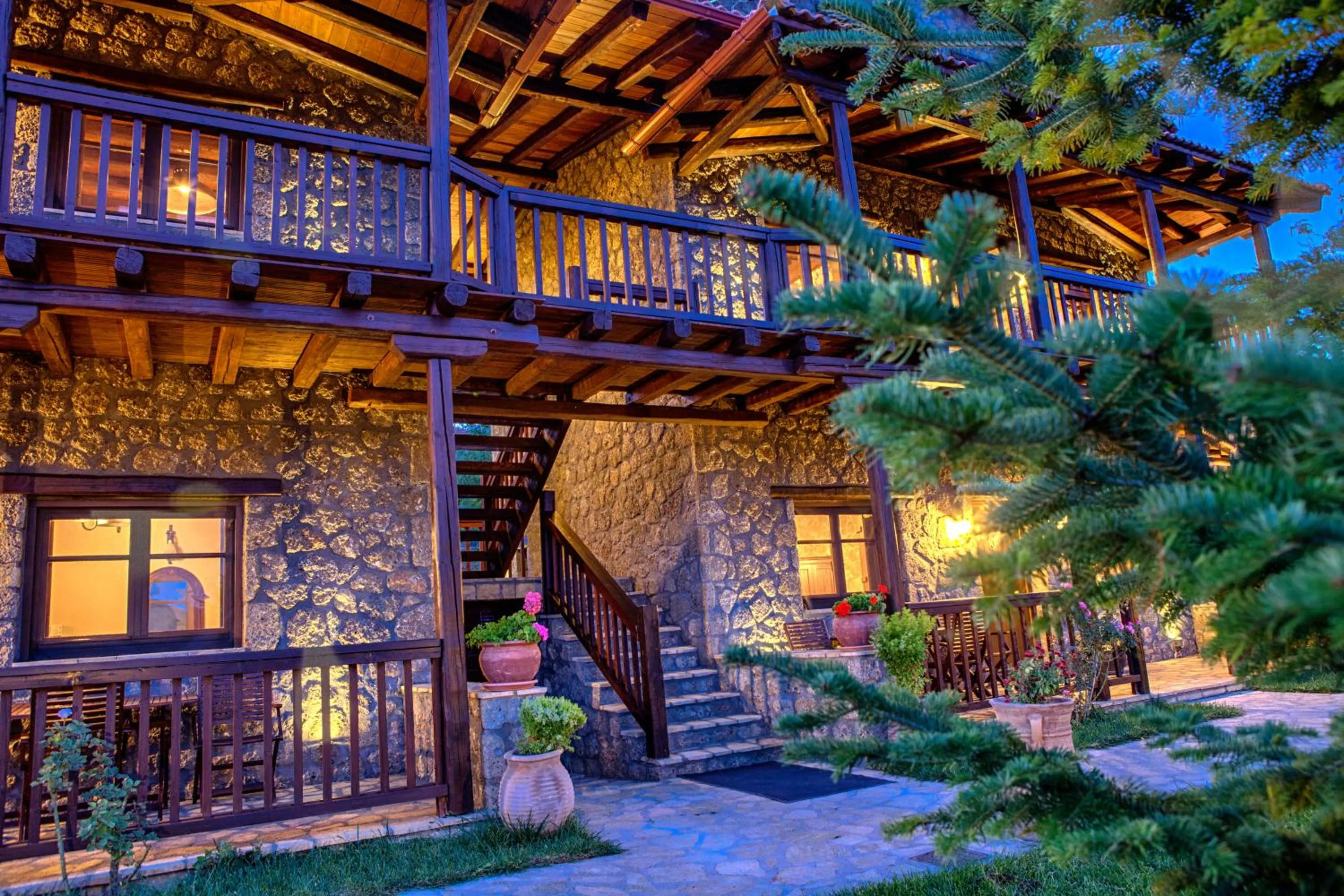 Facade/entrance in Pera Alonia Guest House