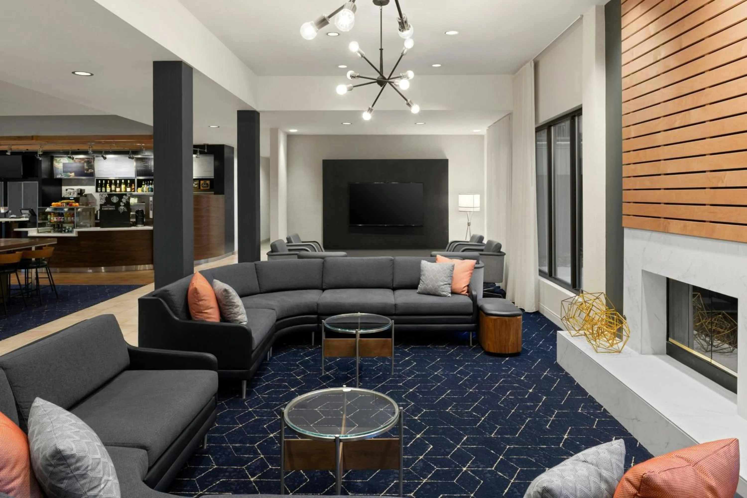 Lobby or reception in Courtyard Boise Downtown