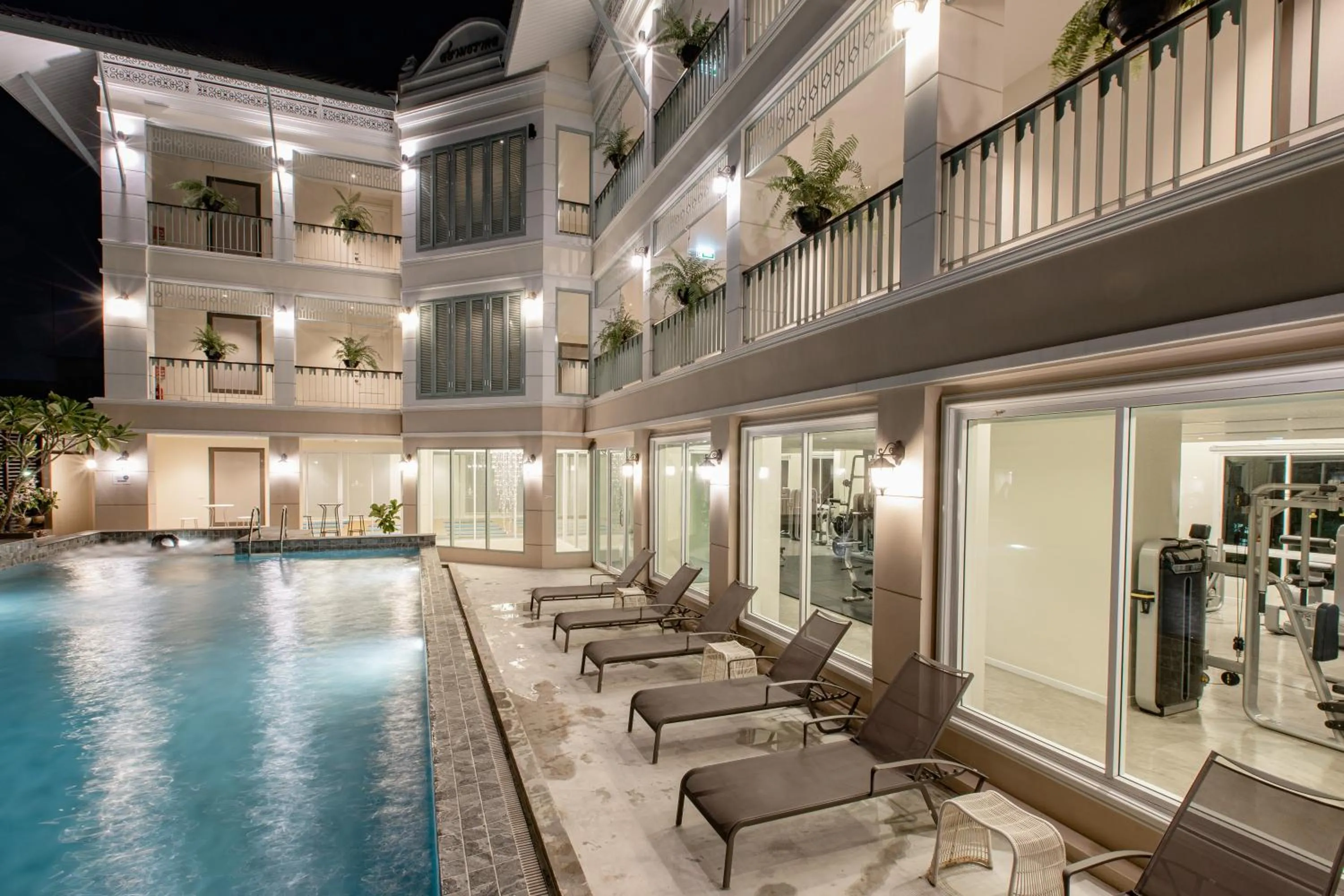 Fitness centre/facilities in Siam Tharadol