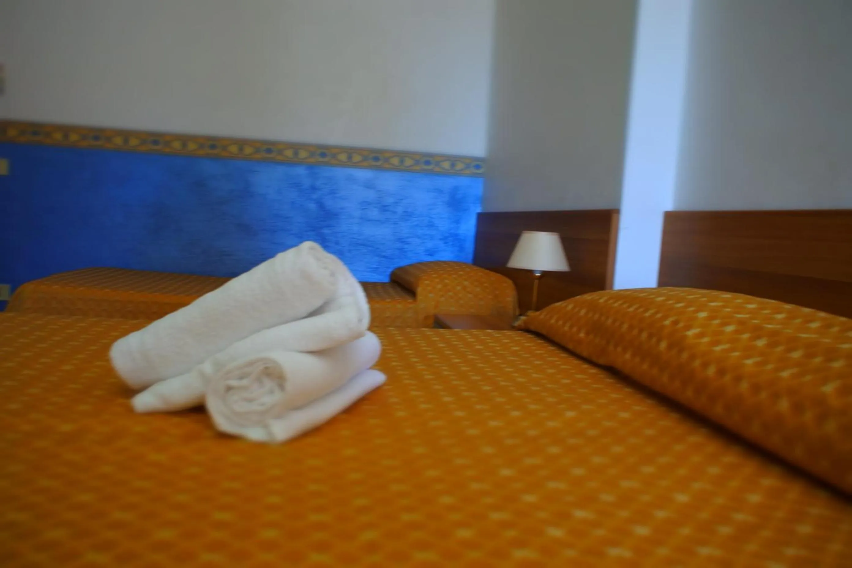 Bed in Hotel Loreto