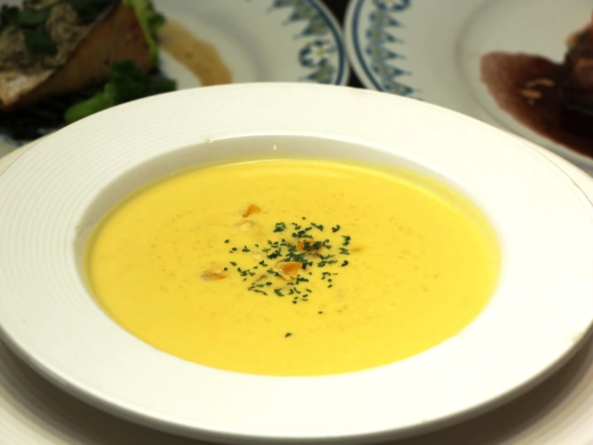 Dinner in Pension Raisin