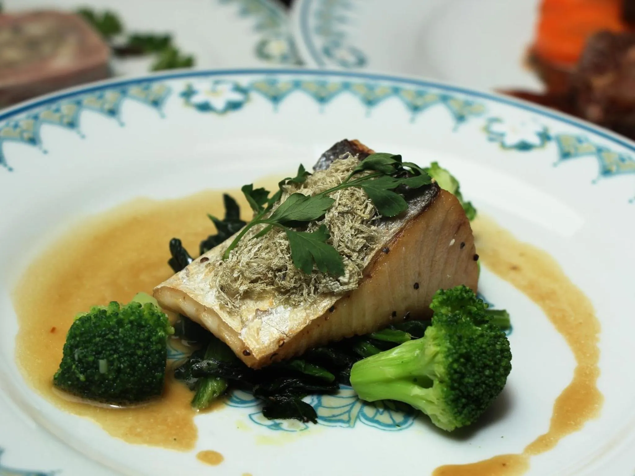 Dinner in Pension Raisin