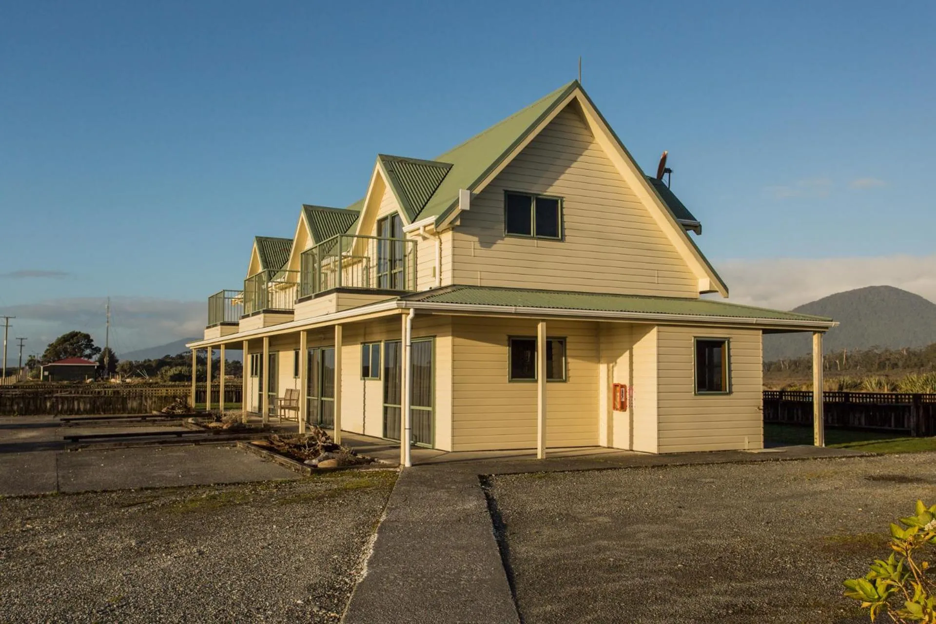 Property building in Haast Beach Motel
