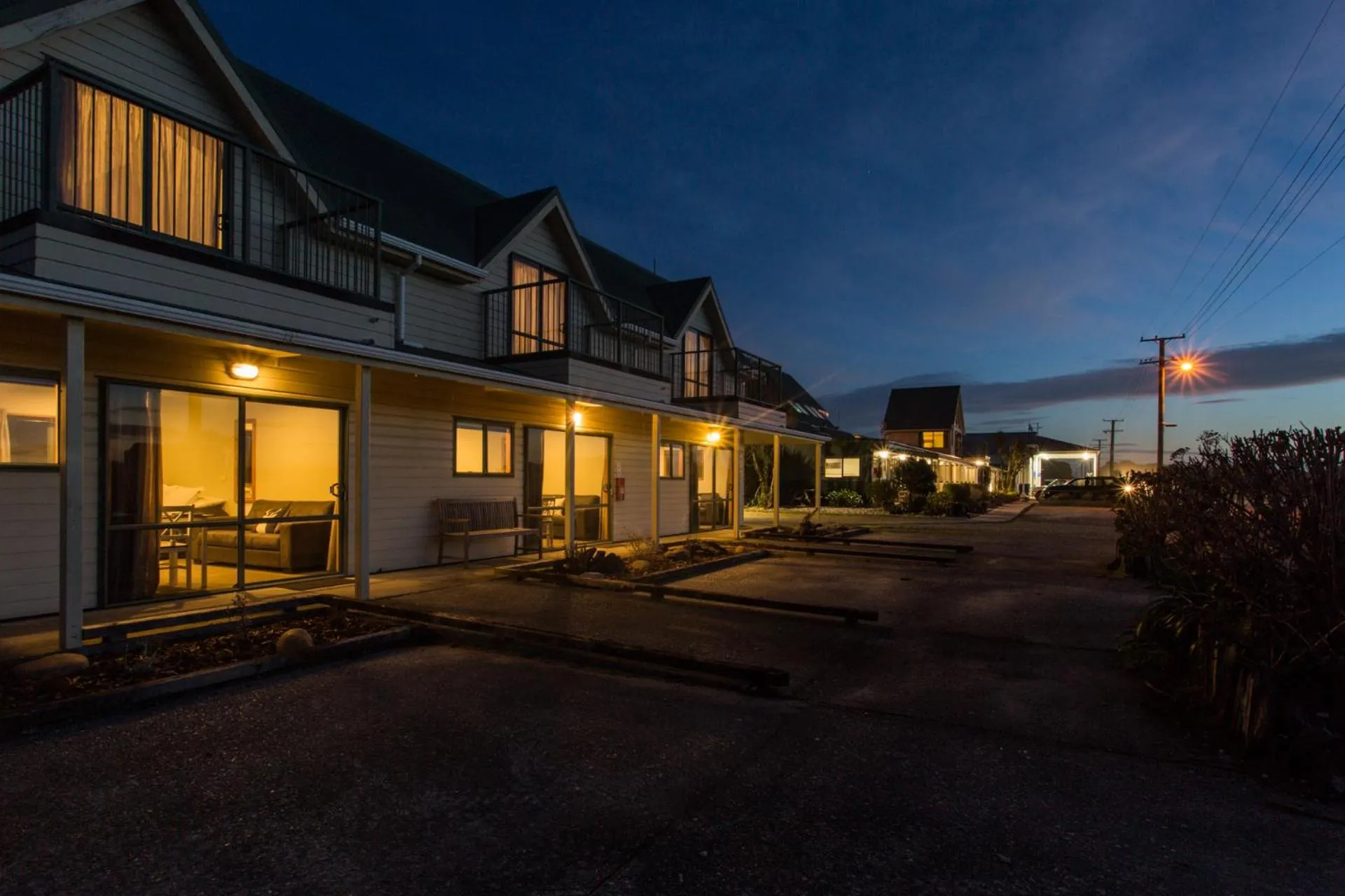 Property building in Haast Beach Motel