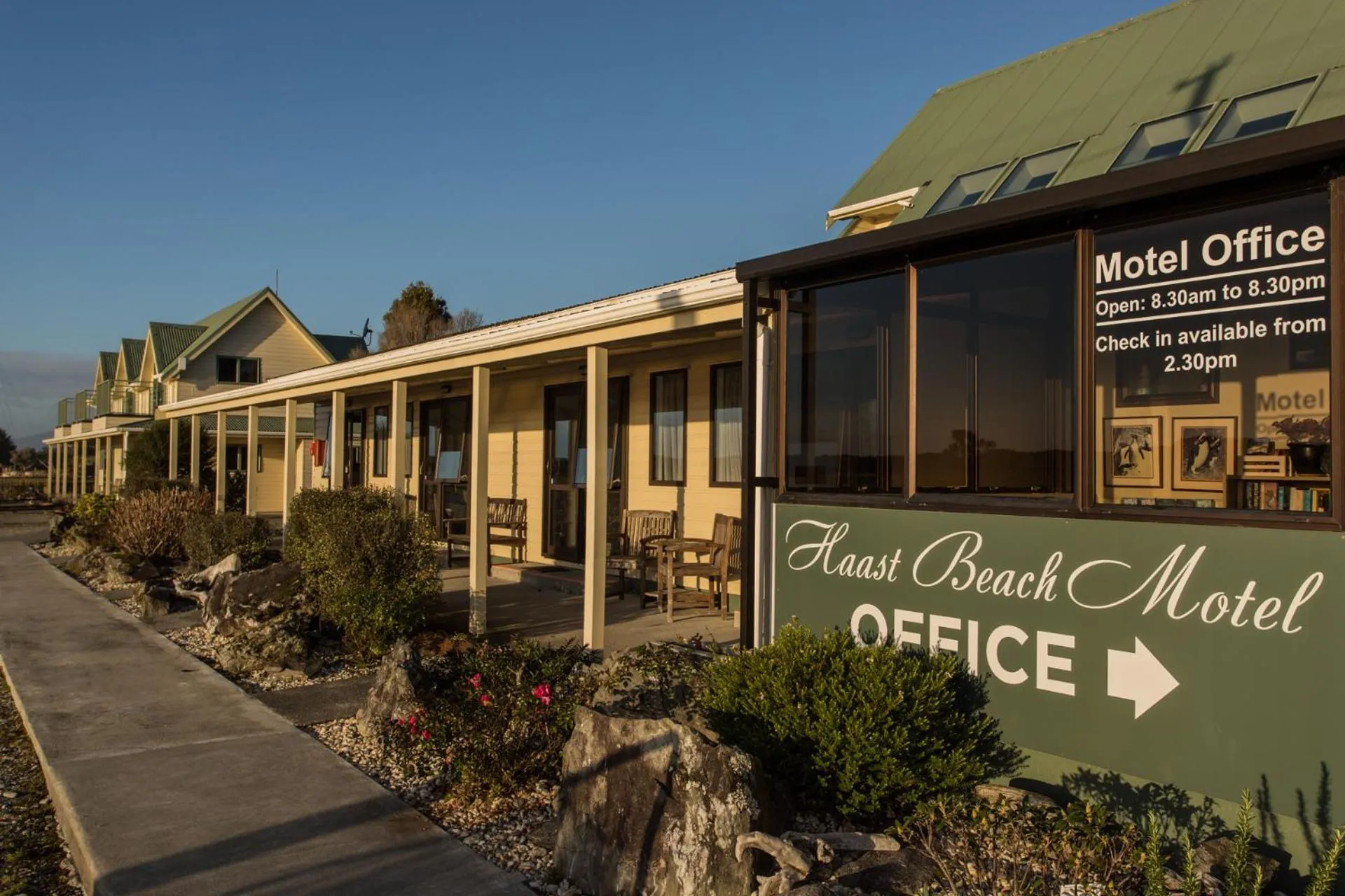 Property building in Haast Beach Motel