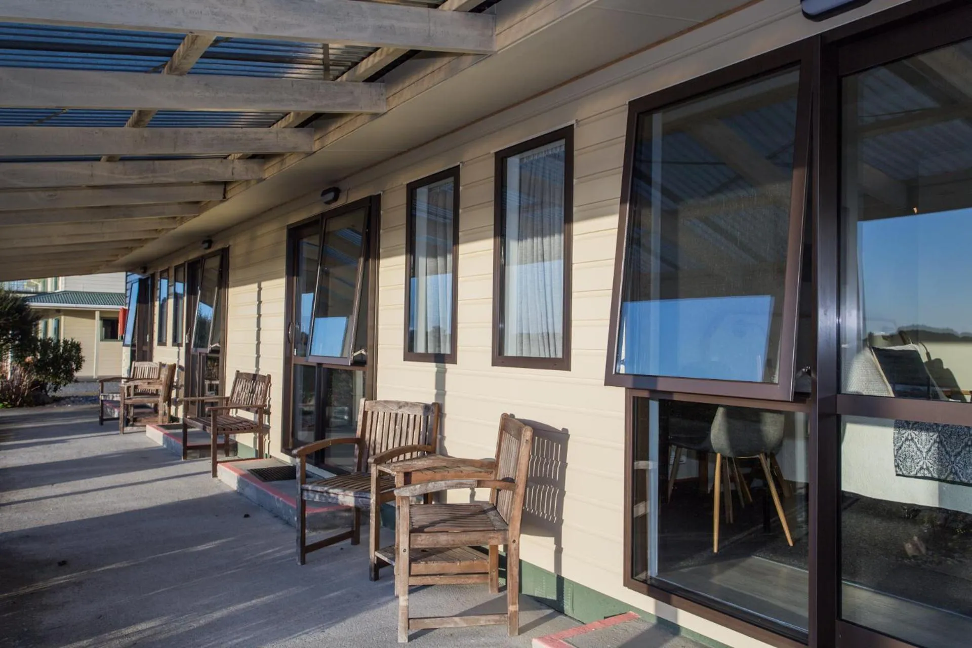 Balcony/Terrace in Haast Beach Motel