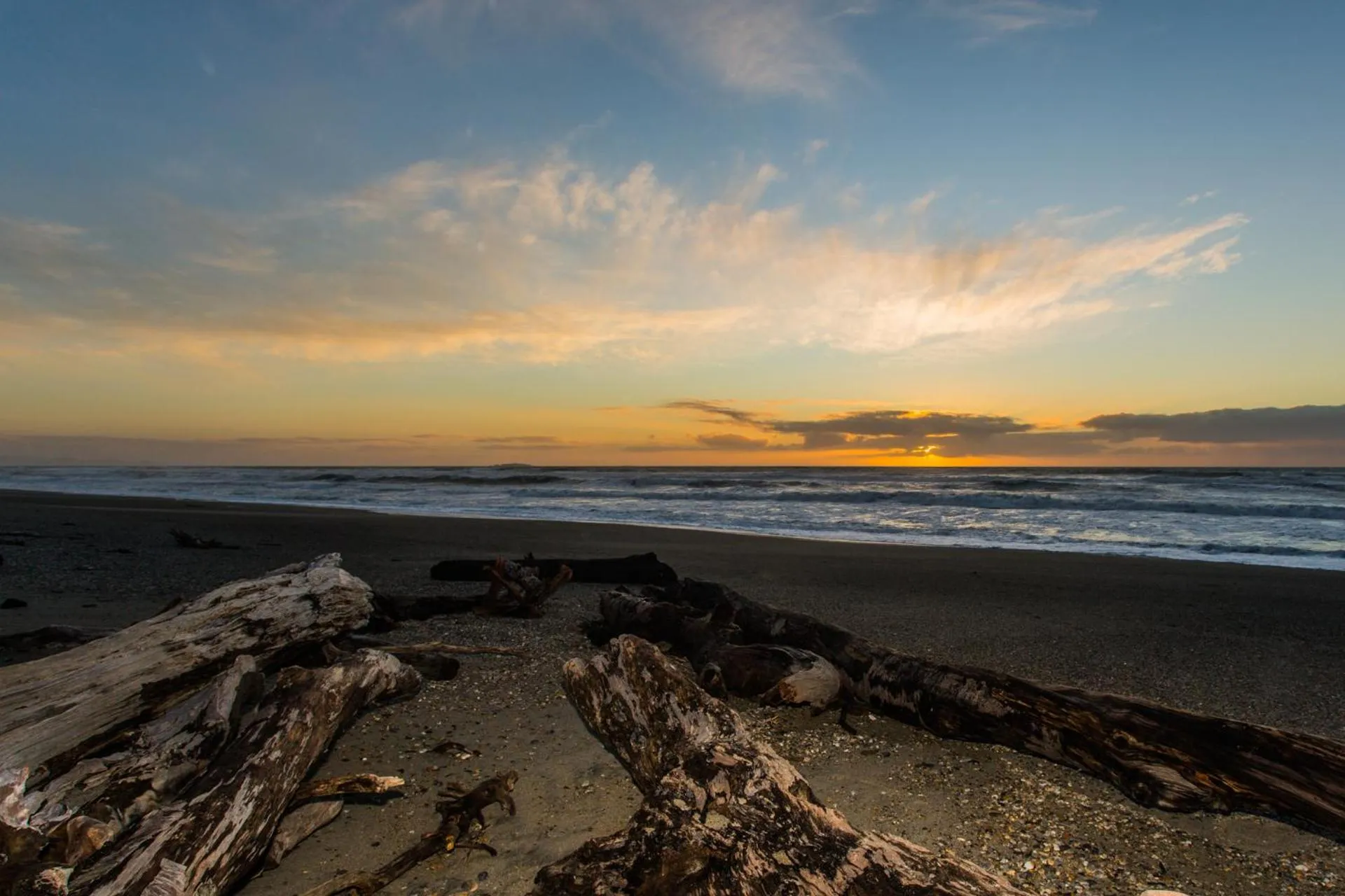 Natural landscape in Haast Beach Motel