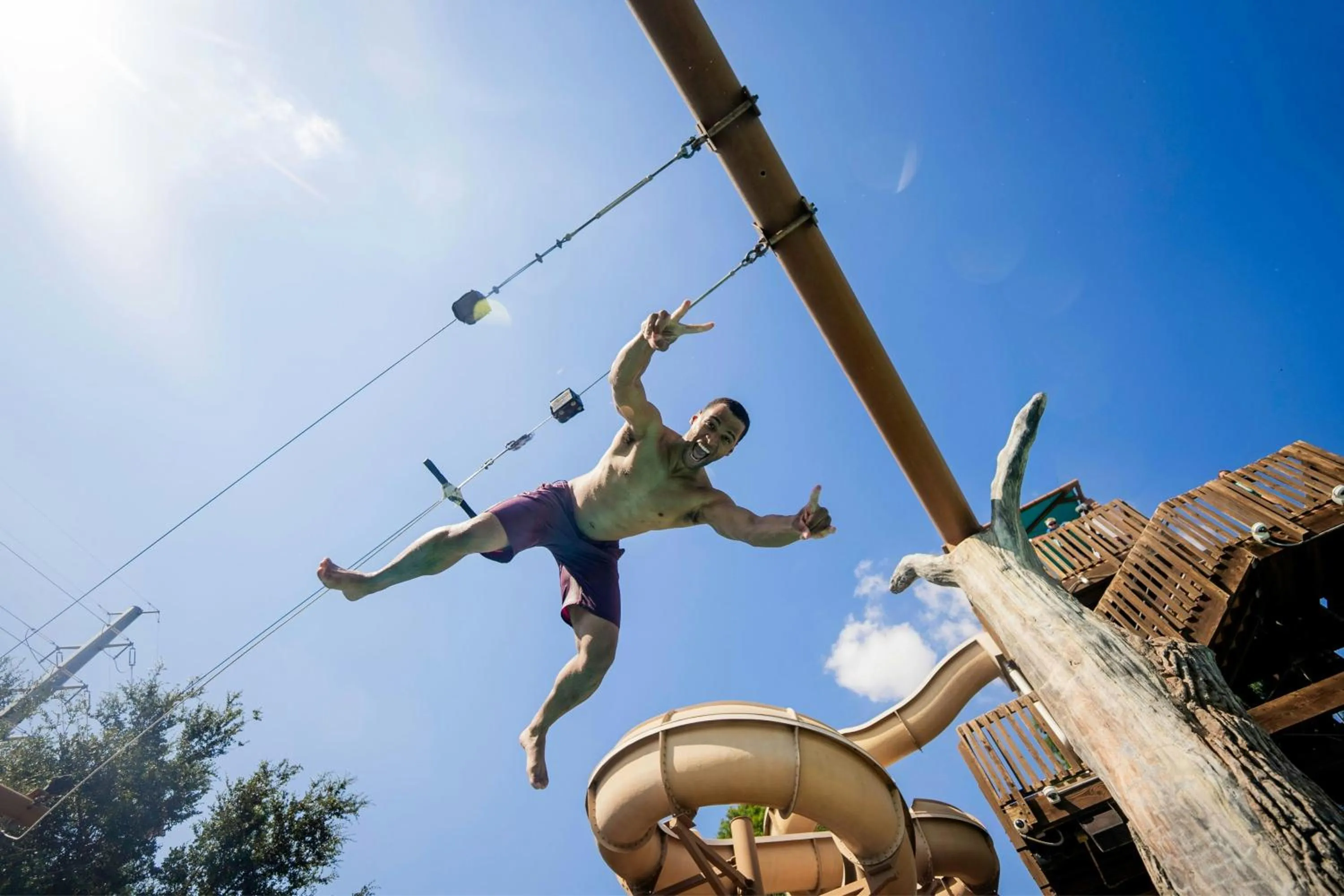 Swimming pool in Gaylord Texan Resort and Convention Center