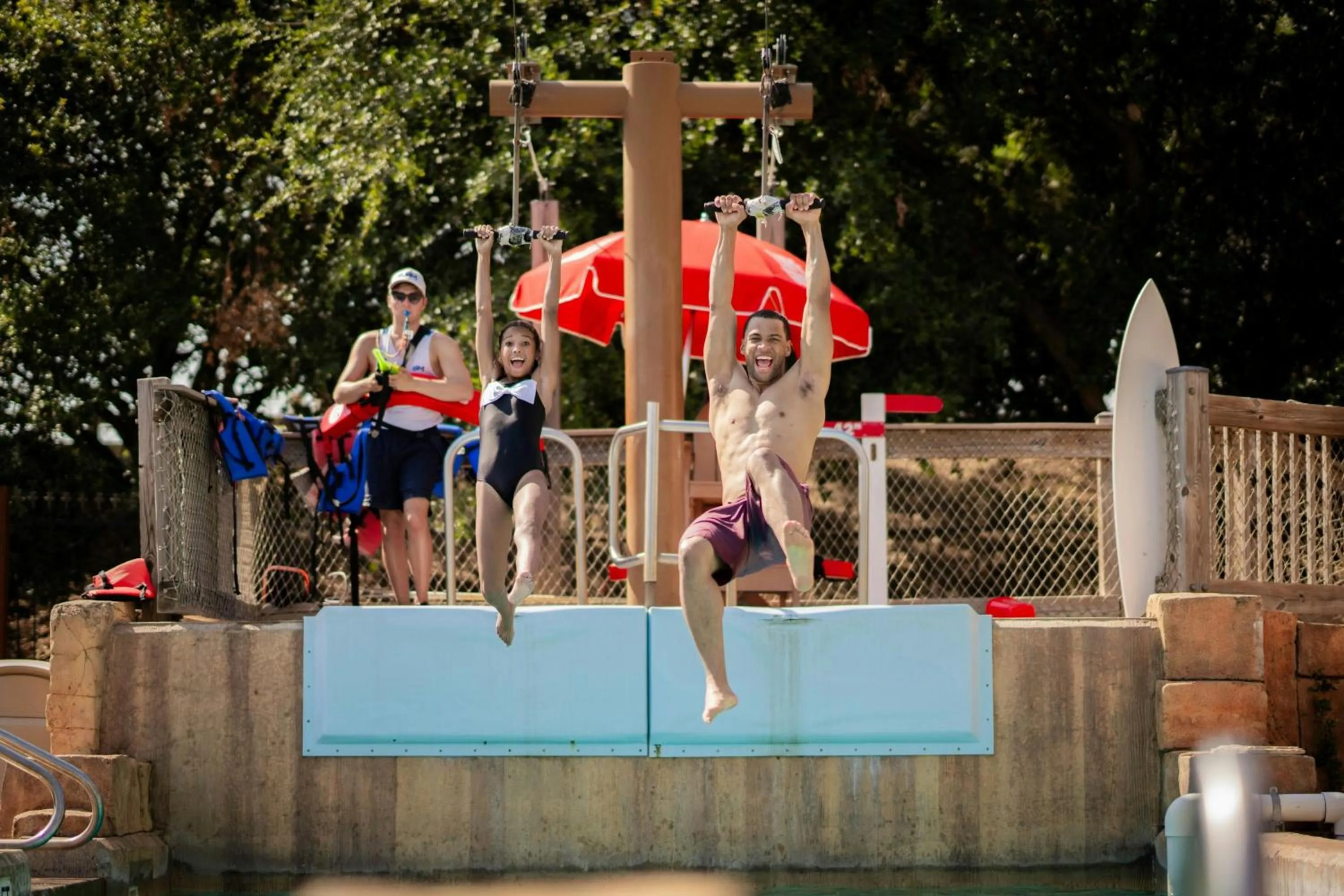 Swimming pool in Gaylord Texan Resort and Convention Center