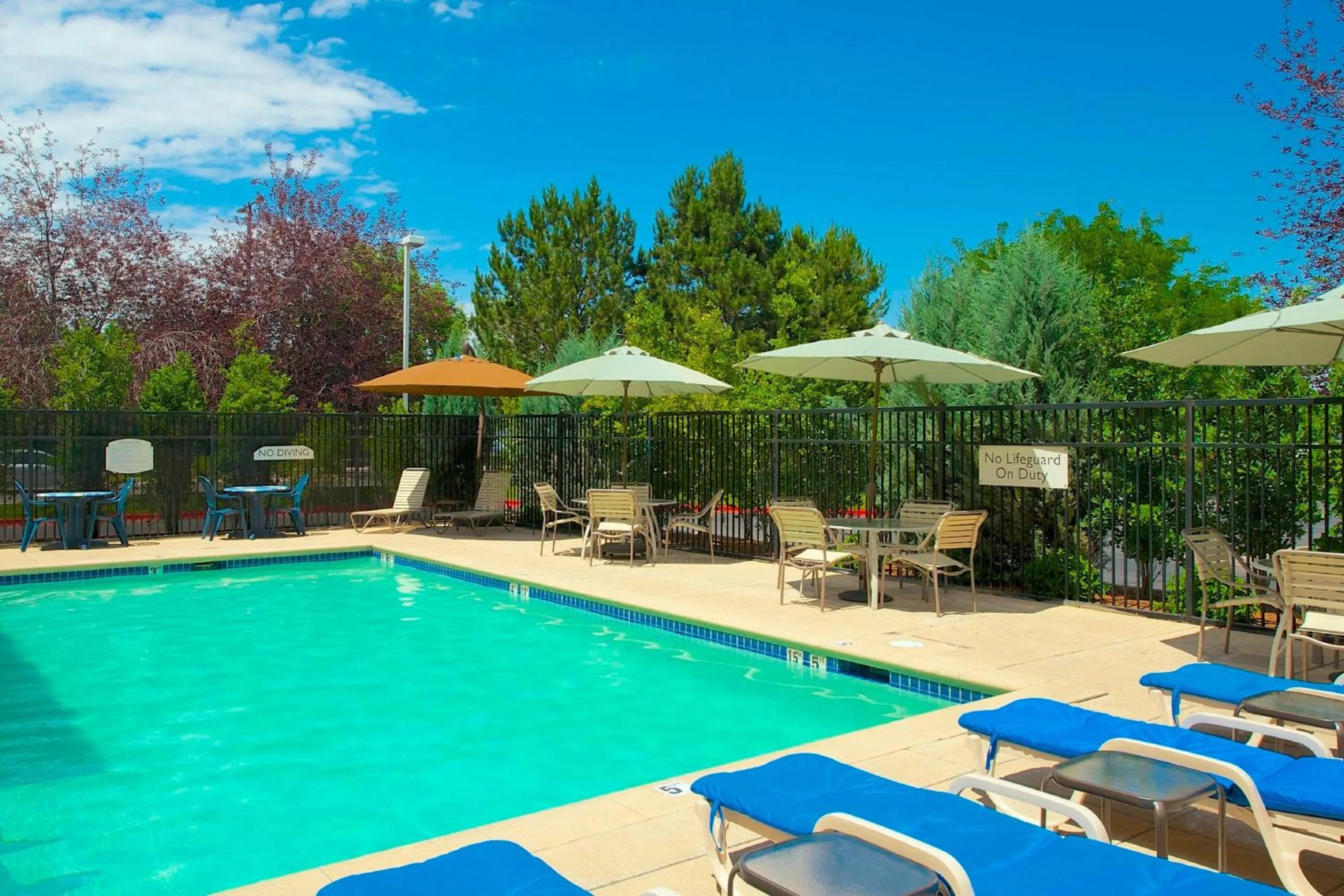 Swimming pool in SpringHill Suites by Marriott Boise ParkCenter